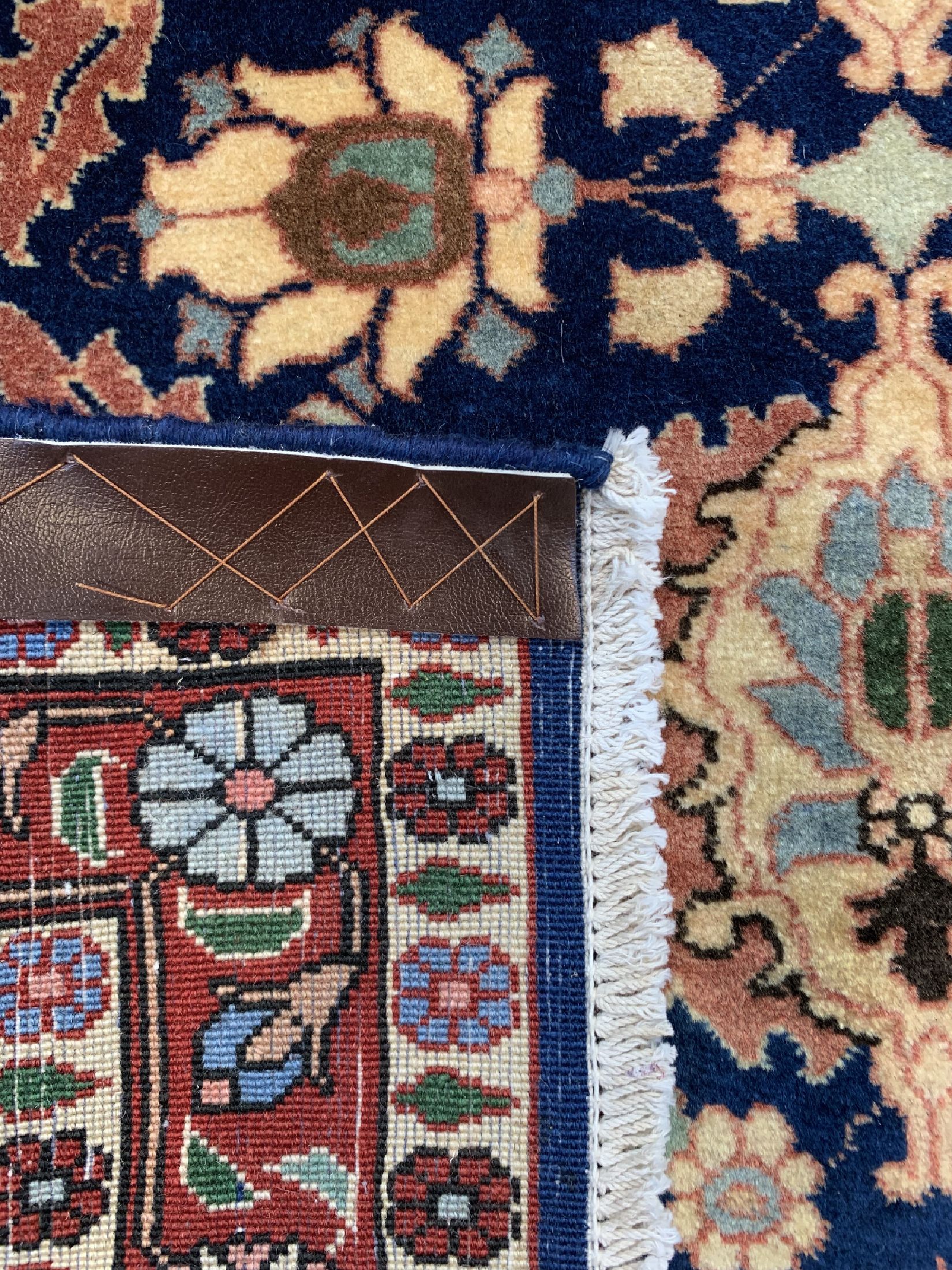 Detail d: Weramin Kork fein, Persien, ca. 40 Jahre, Korkwolle auf Baumwolle, ca. 147 x 110 cm, EHZ: 2