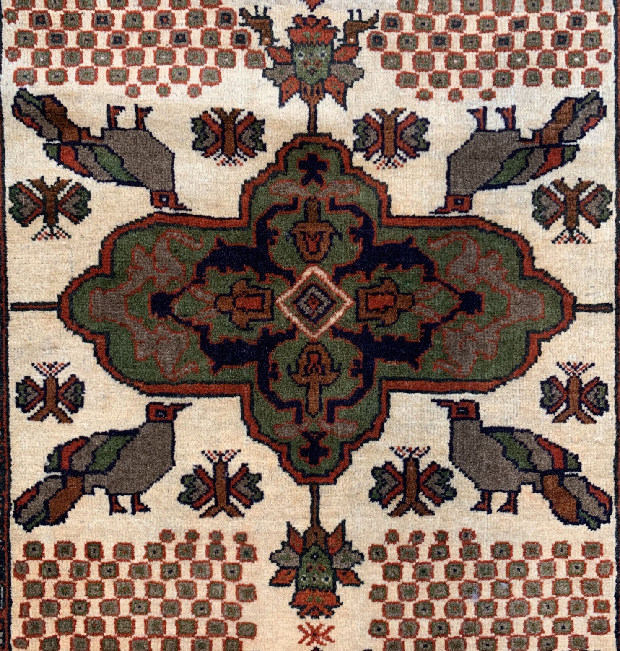Detail b: Belutsch alt, Persien, um 1940, Wolle auf Wolle, ca. 143 x 88 cm, EHZ: 2