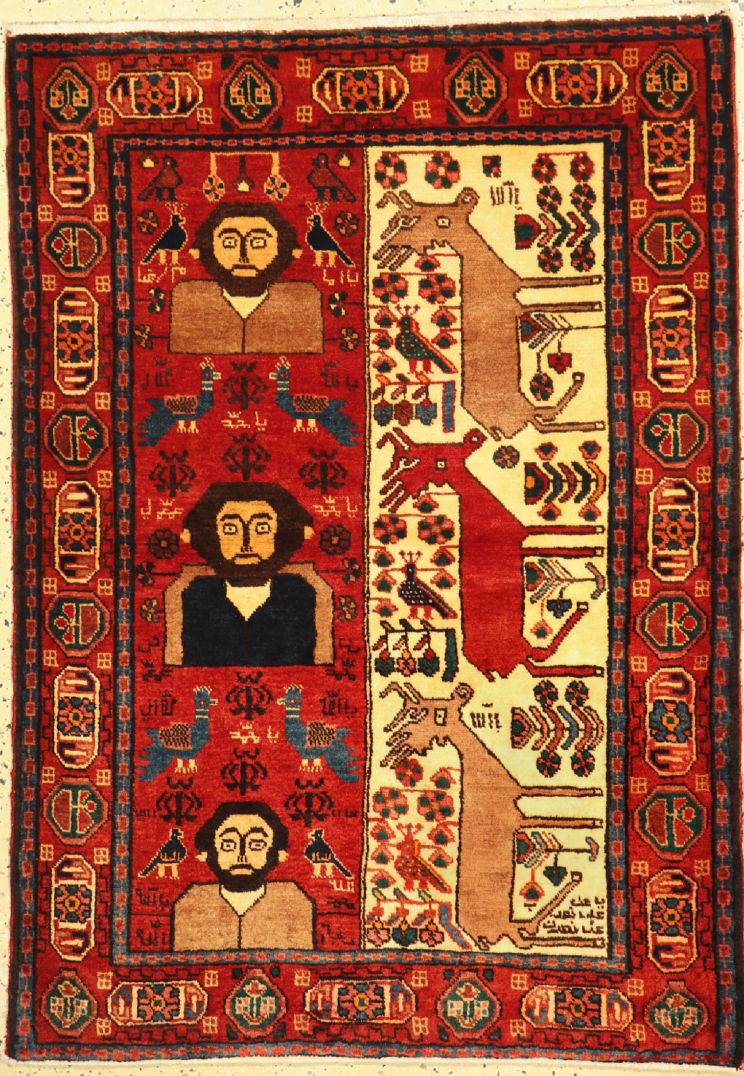 Nahawand alt, Persien, um 1960, Wolle auf Baumwolle, ca. 150 x 107 cm, EHZ: 2