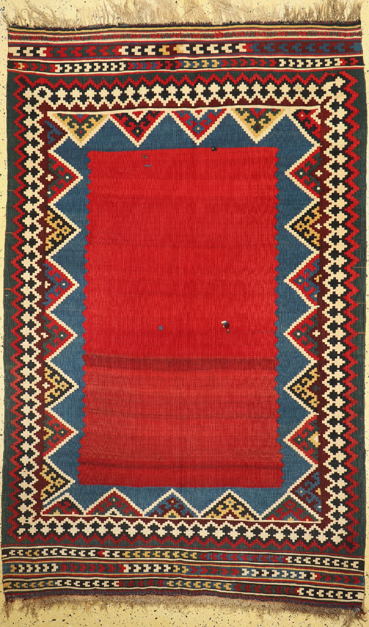 Ghaschgai Kelim, Persien, um 1920/1930, Wolle auf Wolle, ca. 237 x 148 cm, EHZ: 2