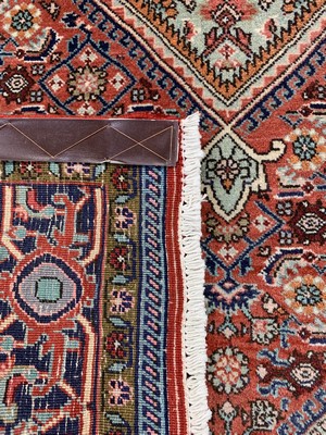 26678381d - Bijar old, Persia, approx. 60 years, wool on cotton, approx. 164 x 111 cm, faded colors, condition: 2. Rugs, Carpets & Flatweaves