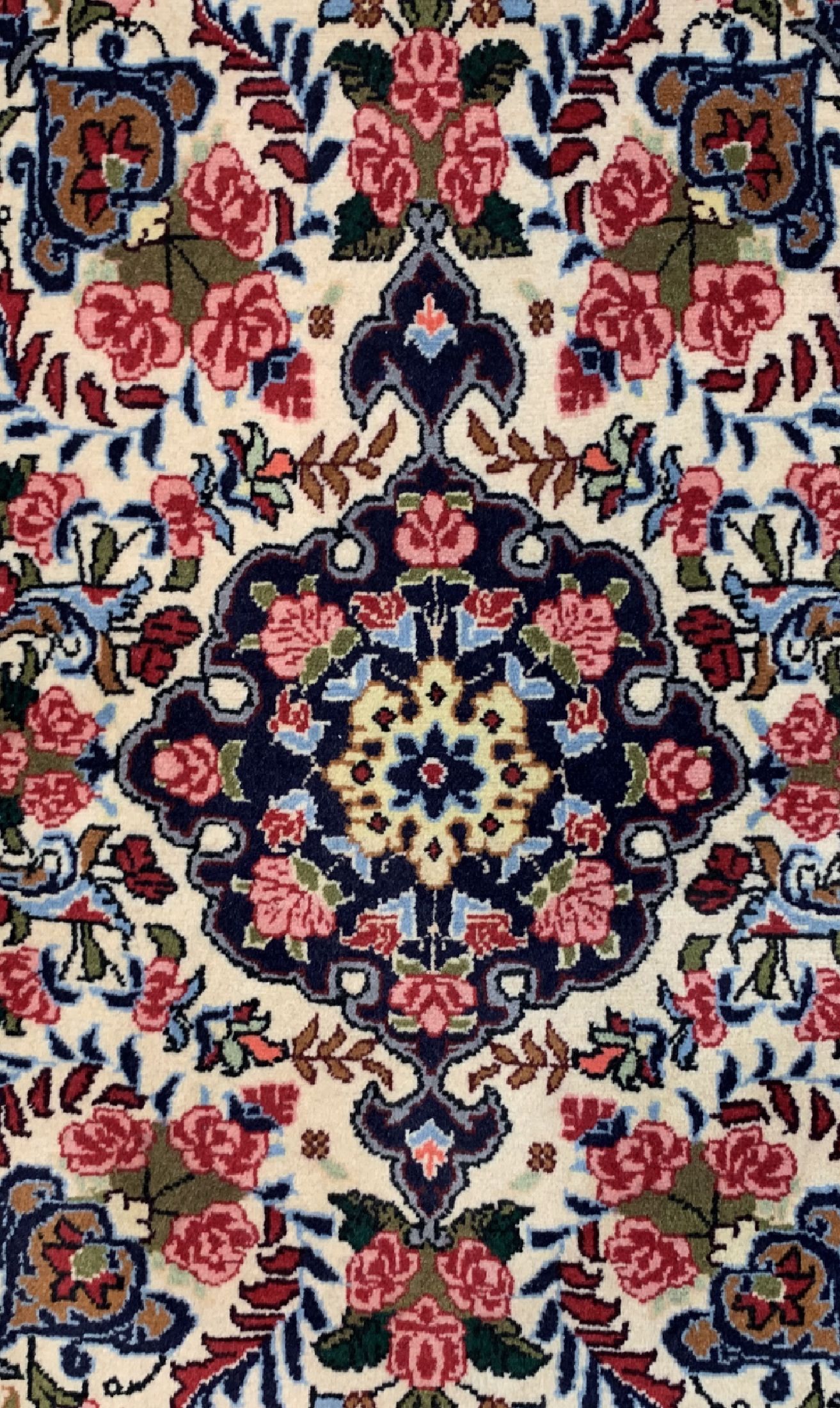 Detail e: 4 Lots Bidjar fein, Persien, ca. 40 Jahre, Korkwolle auf Baumwolle, ca. 120 x 70 cm, EHZ:1-2
