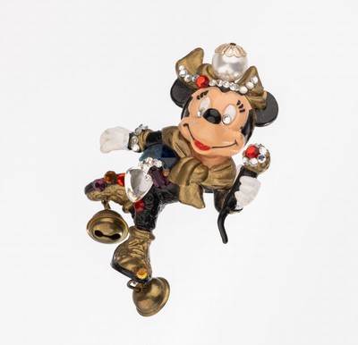 Image 26679388 - Modeschmuckbrosche "Mickey Mouse"