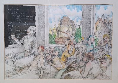 26680223k - Helmut Göttl, 1934 Decim/Tschechien - 2011, Studium in Freiburg und an der AK Karlsruhe ...