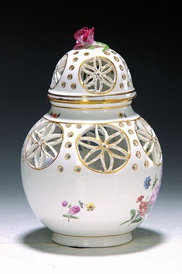 Image 26680393 - Potpourri-Vase/Duftvase, Höchst, um 1760