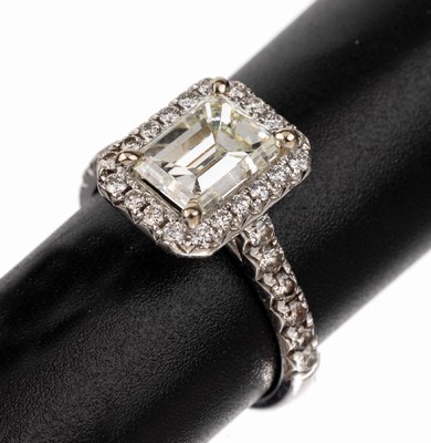 Image 26680561 - 18 kt Gold Diamant-Ring