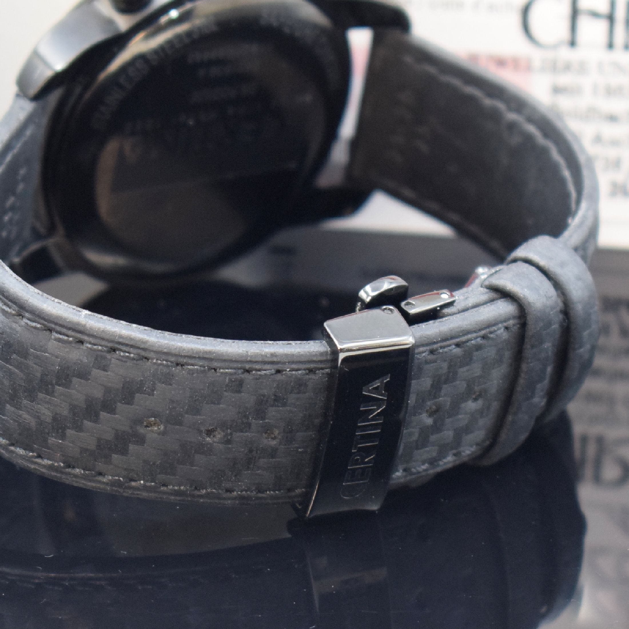 Detail b: CERTINA DS Podium GMT Armbandchronograph in Stahl Referenz C001639 A, Schweiz verk. lt. beil. Pap. 03/2012, quarz, geschw. Geh., Boden aufgedr., ...
