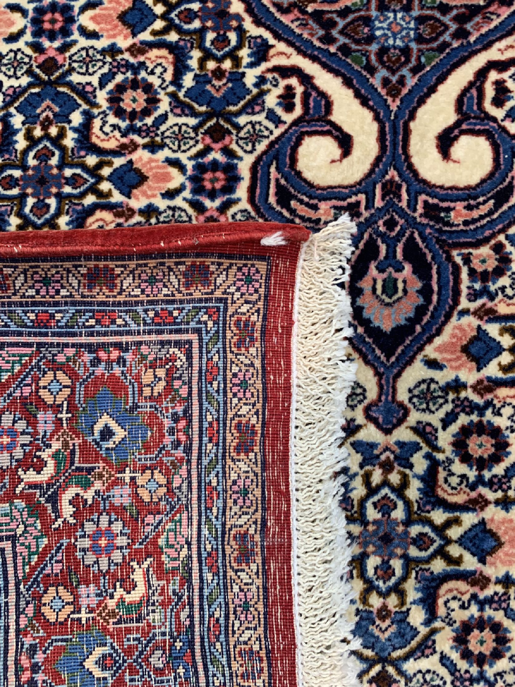 Detail d: Bidjar sehr fein, Persien, um 1950, Korkwolle, ca. 161 x 109 cm, EHZ: 1-2
