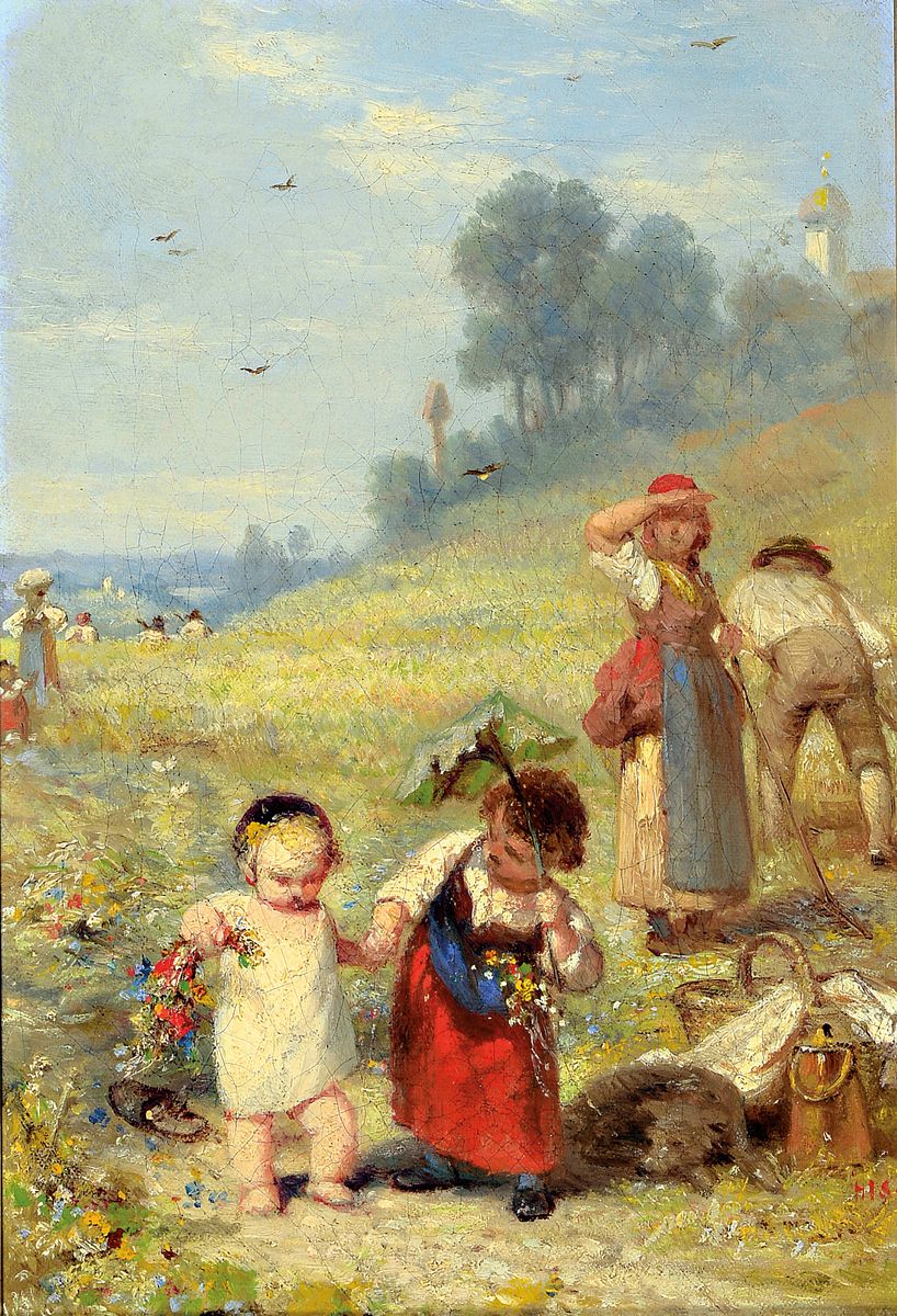 Rene Charles Edmond His, 1877 Colombes-1960, Landschaftsmaler in Paris, Schüler von J. Lefebre, T.Robert-Fleury und L.Tanzi, seit 1897 im Salon der ...