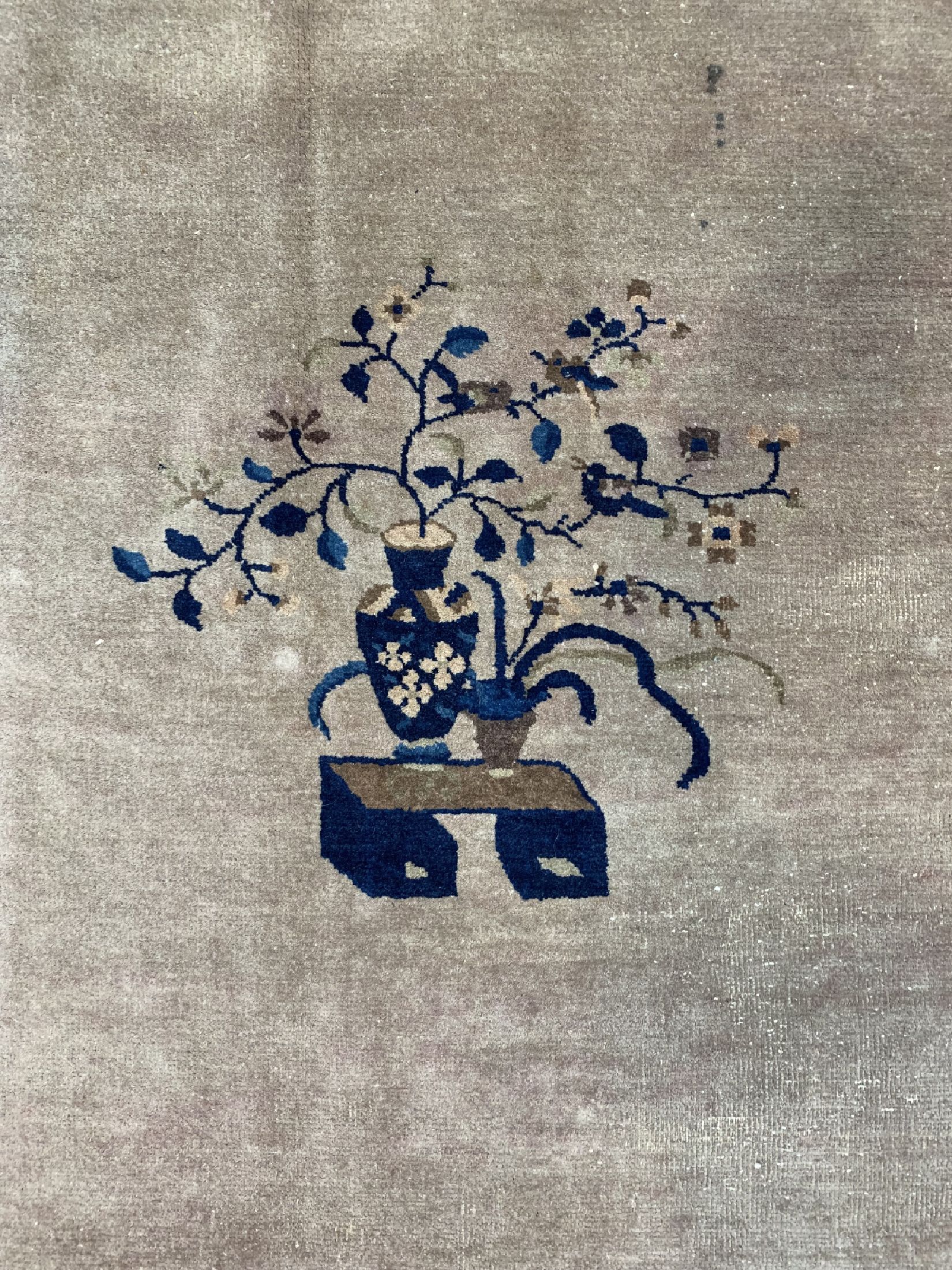 Detail c: Antiker Peking, China, um 1900, Wolle auf Baumwolle, ca. 350 x 285 cm, EHZ: 3-4