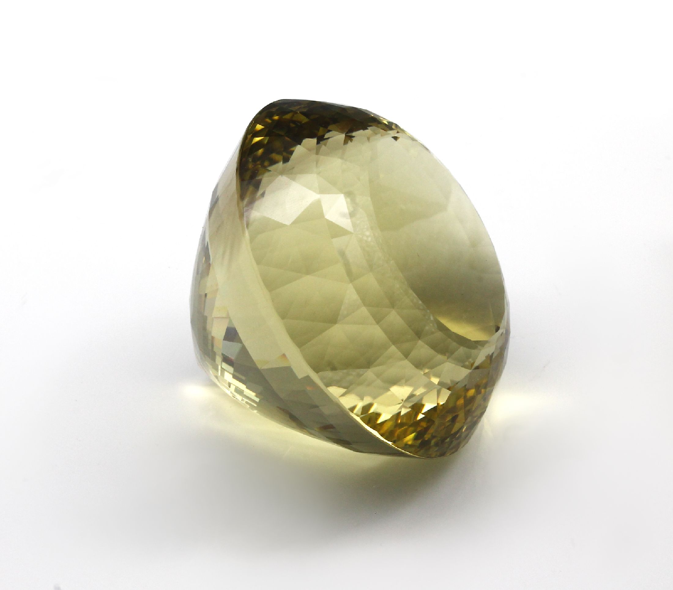 Detail a: Lemon Citrin, Sternschliff, facettenreich, naturfarb., unbehandelt, beste Qualität und Reinheit, Rarität, ca. 584.9 g, ca. 2922.5 ct,D. ca. 86 mm, ...