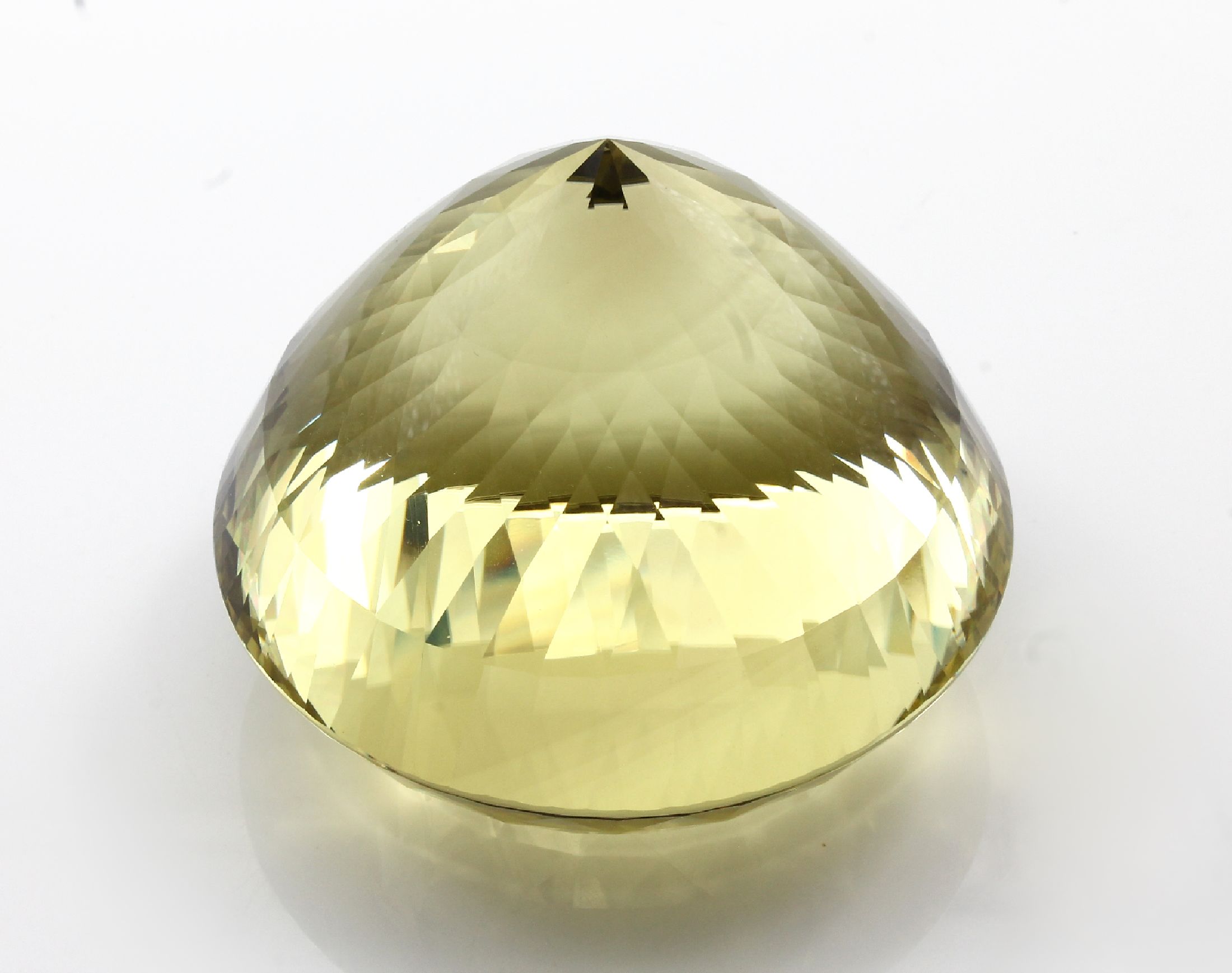 Detail b: Lemon Citrin, Sternschliff, facettenreich, naturfarb., unbehandelt, beste Qualität und Reinheit, Rarität, ca. 584.9 g, ca. 2922.5 ct,D. ca. 86 mm, ...
