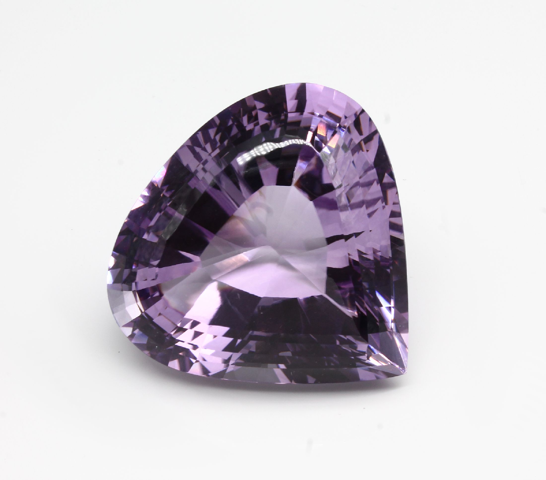 Amethyst, Herzform, feinste Qualität und Farbe, Schmuck- und Sammlerobjekt, ca. 107.5 g, ca. 537.5 ct, ca. 57 x 57 mm, Unikat, Handarbeit, feinste ...