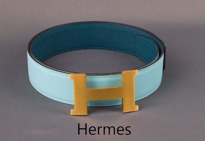 Image 26685351 - HERMES reversible belt and belt buckle