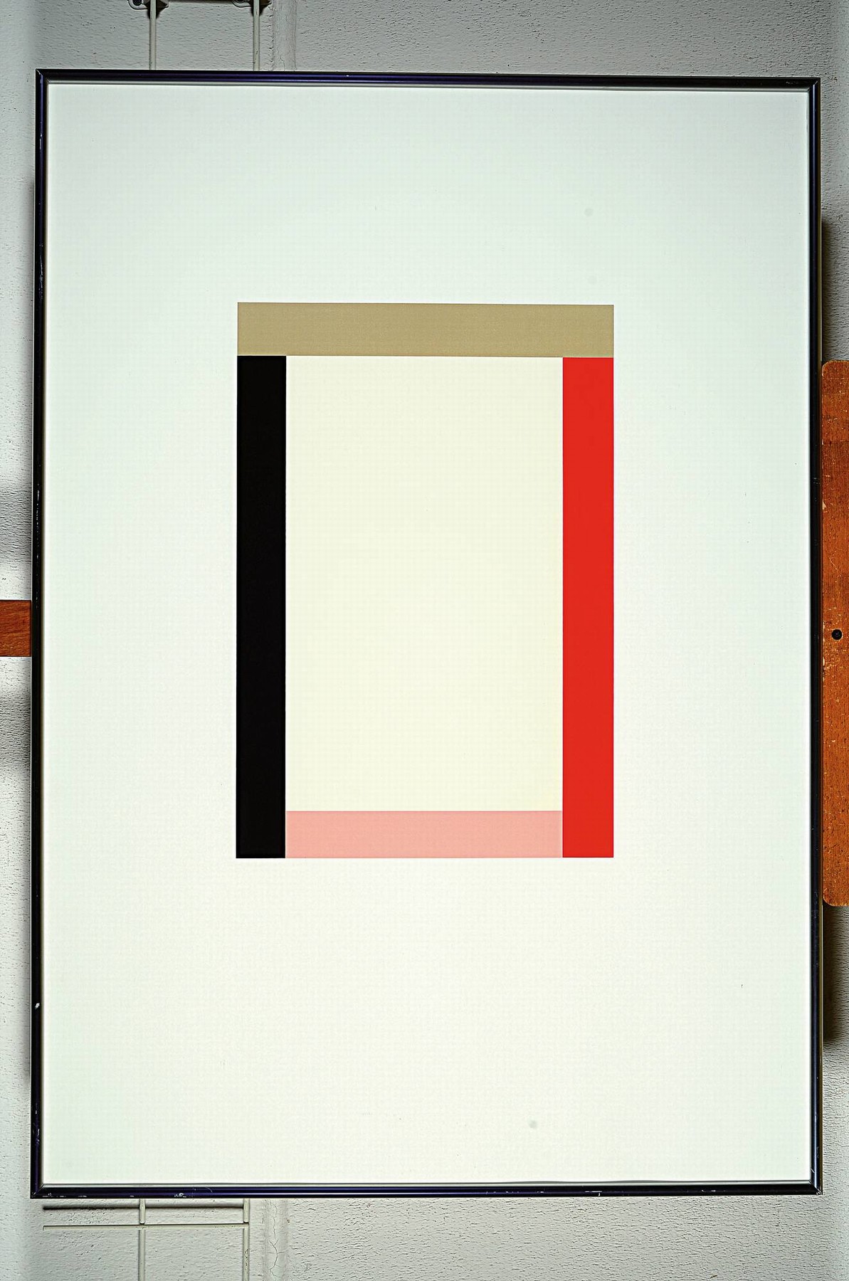 Detail k: Imi Knoebel, geb. 1940, Hommage a Grace Kelly, Farbserigraphie von 1991, ca. 50x34cm, Blattgr. ca. 99x69cm, u.Gl., R.