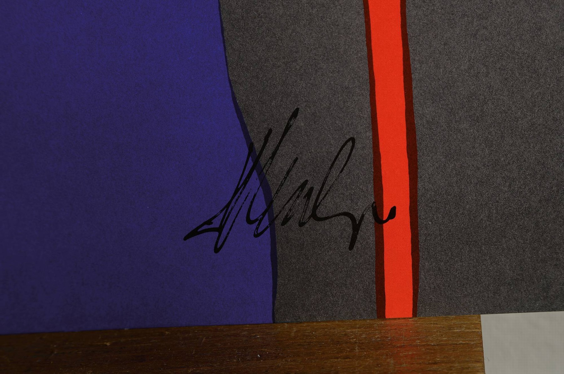 Detail b: Konvolut aus 2 Farbsiebdrucken: beides Entwürfe zu den Olympischen Spielen 1972 in München, 1x Fritz Winter, 1905-1976, handsign., ca. 87x64cm; 1x ...
