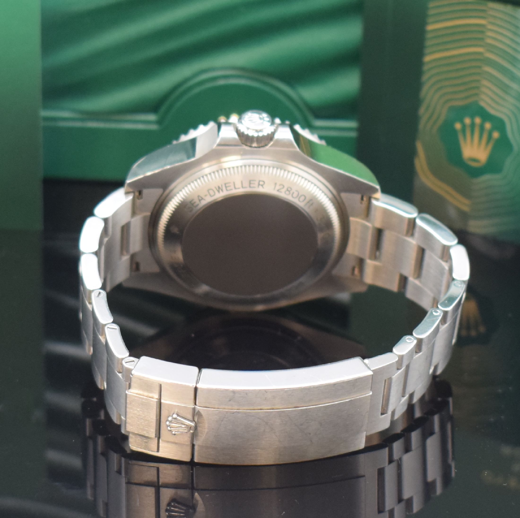 Detail b: ROLEX Herrenarmbanduhr Deepsea D-Blue Referenz 126660, Automatik, Chronometer der Superlative in Edelstahl inkl. Oysterband m. Faltschl. u. ...