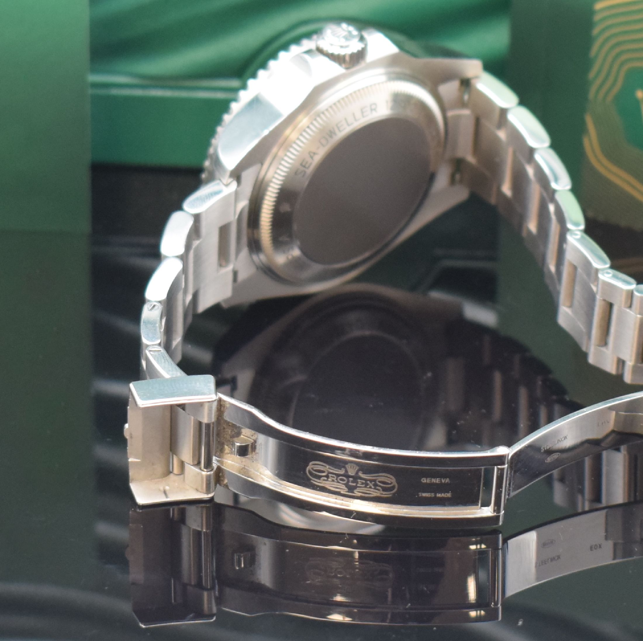 Detail c: ROLEX Herrenarmbanduhr Deepsea D-Blue Referenz 126660, Automatik, Chronometer der Superlative in Edelstahl inkl. Oysterband m. Faltschl. u. ...