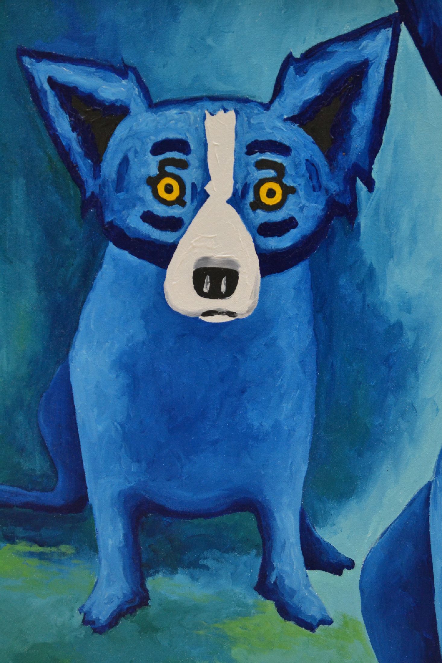 Detail j: George Rodrigue, 1944 New Iberia/Louisiana- 2013 Houston/Texas, bekannter us- amerikaniscer Cajun-Künstler, besonders bekannt für seine Blue Dog ...