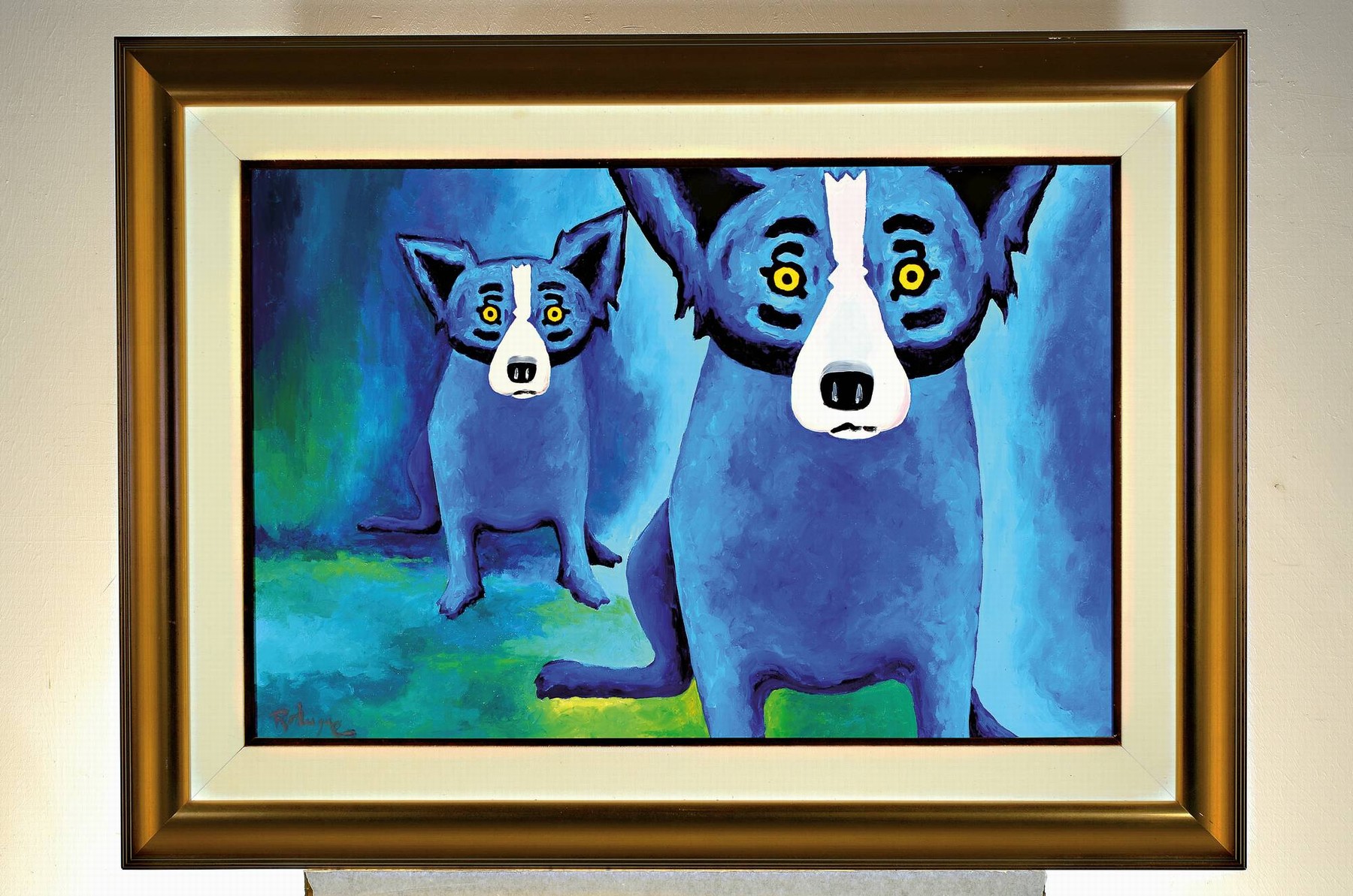 Detail k: George Rodrigue, 1944 New Iberia/Louisiana- 2013 Houston/Texas, bekannter us- amerikaniscer Cajun-Künstler, besonders bekannt für seine Blue Dog ...