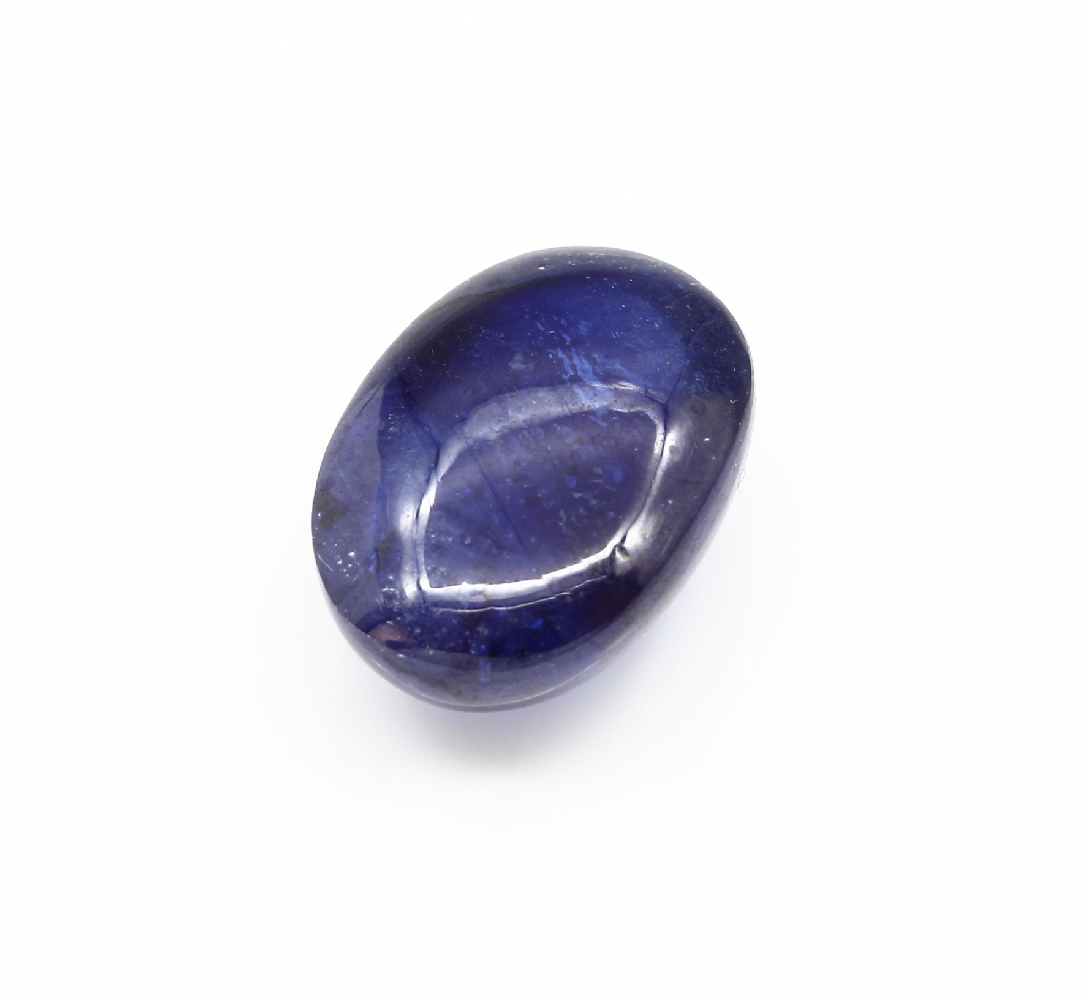 Detail a: Konvolut 5 Tansanite: 1 x Cabochon ca. 18.2 ct, 4 x ovalfacett. zus. ca. 18.20 ct
