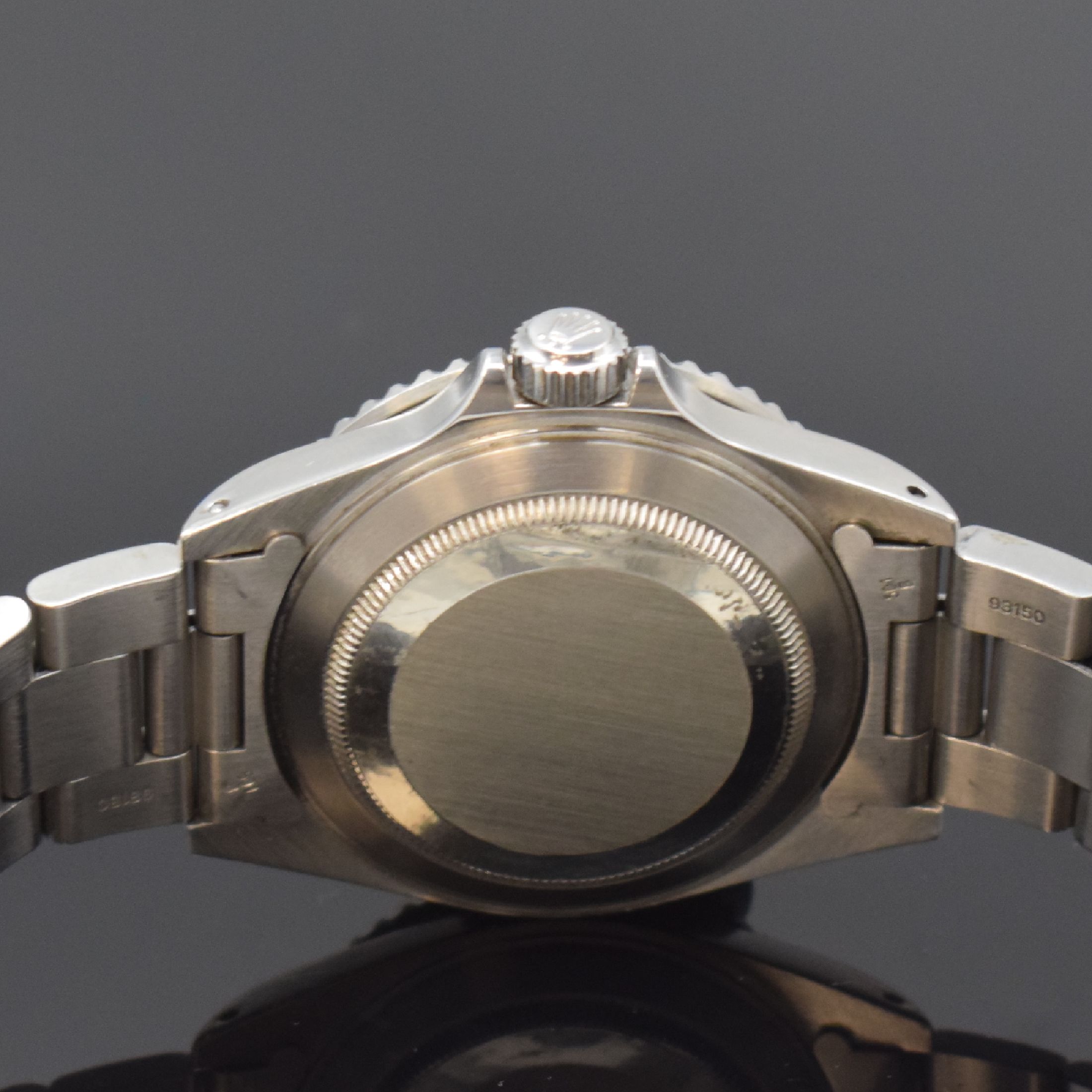 Detail d: ROLEX Herrenarmbanduhr Oyster Perpetual Date Submariner Referenz 16610, Automatik, Schweiz um 1996, T-Serie, Chronometer der Superlative in Edelstahl ...