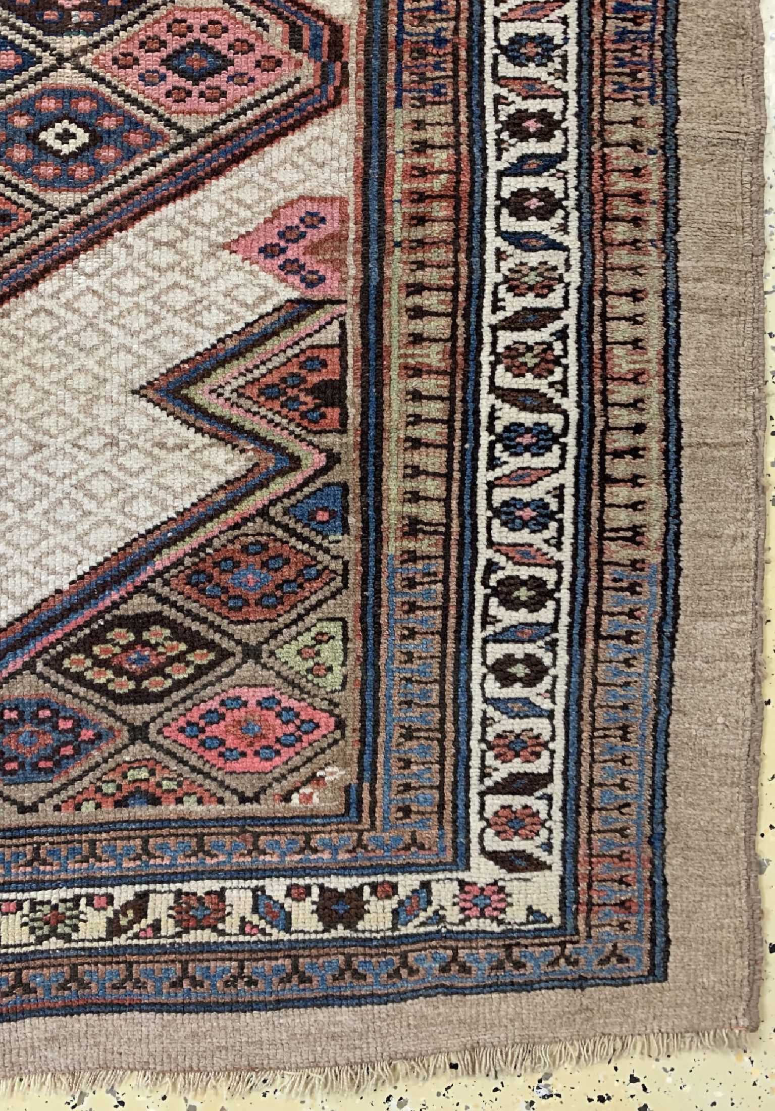 Detail a: Antiker Sarab, Persien, um 1900, Wolle auf Wolle, ca. 275 x 138 cm, EHZ: 2-3