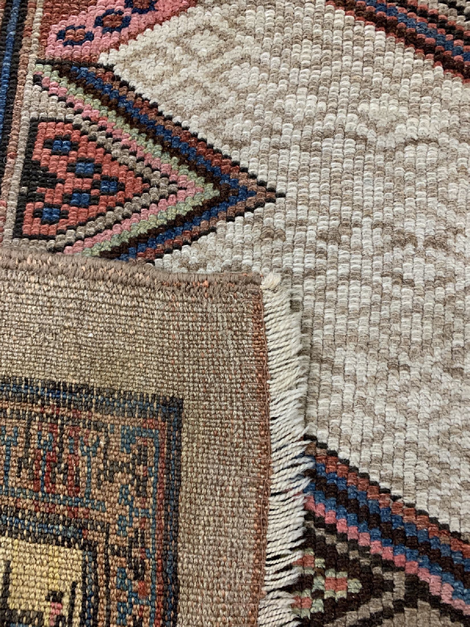 Detail e: Antiker Sarab, Persien, um 1900, Wolle auf Wolle, ca. 275 x 138 cm, EHZ: 2-3