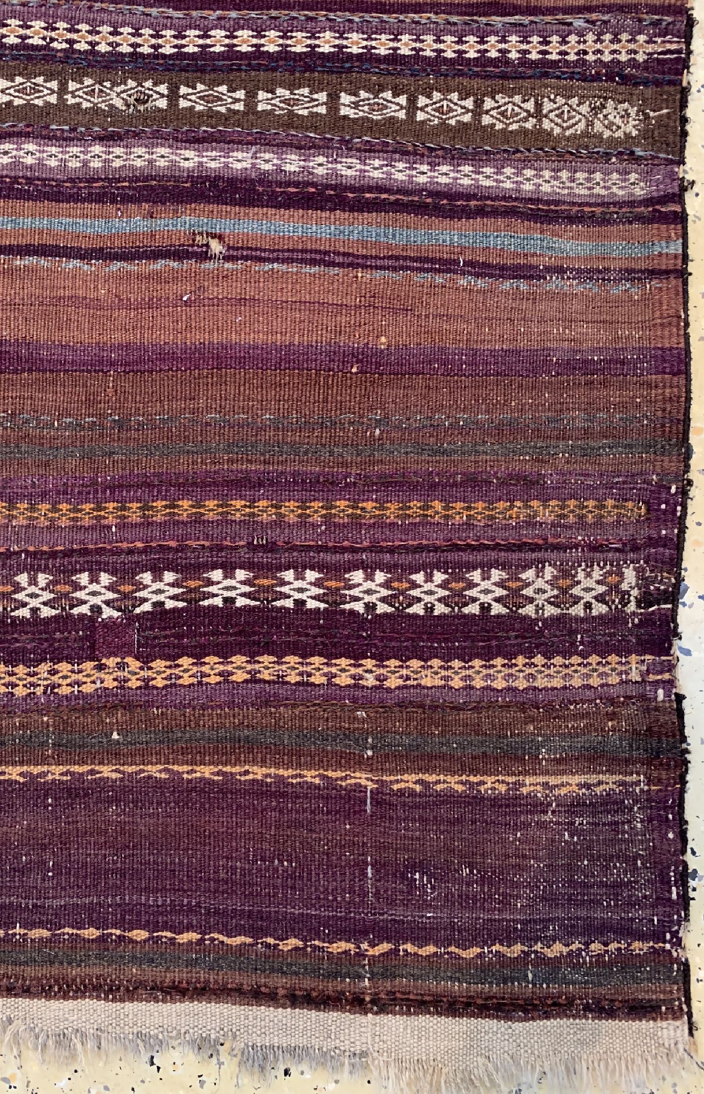 Detail a: Belutsch Sumakh antik, Persien, um 1900, Wolle auf Wolle, ca. 275 x 107 cm, EHZ: 4