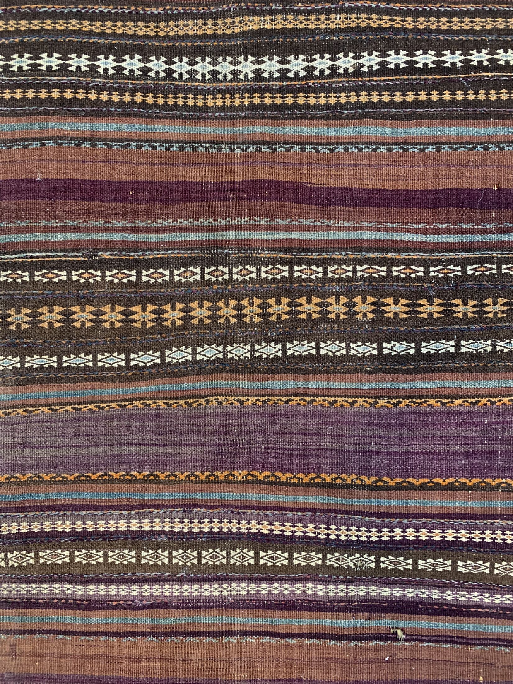 Detail b: Belutsch Sumakh antik, Persien, um 1900, Wolle auf Wolle, ca. 275 x 107 cm, EHZ: 4