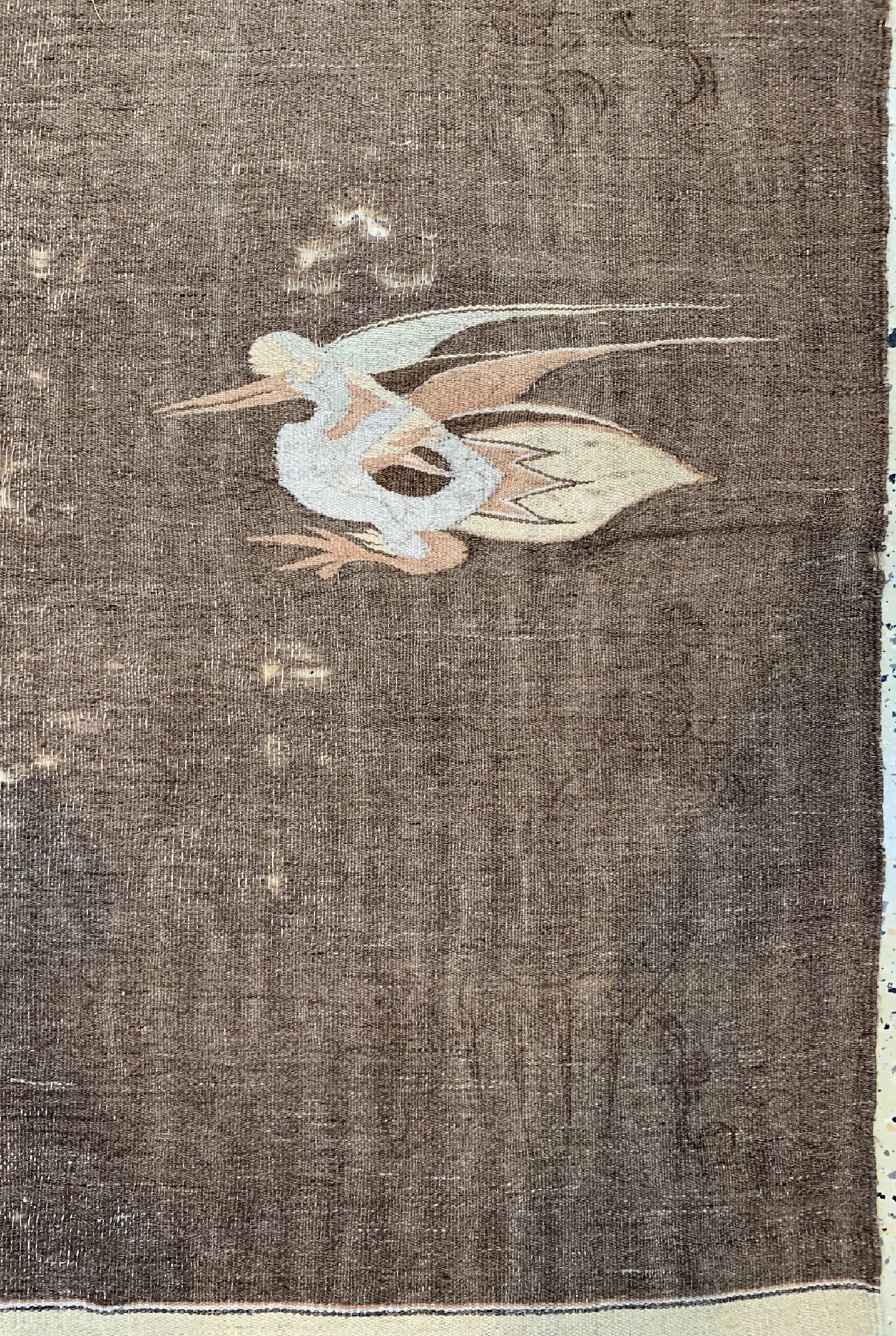 Detail a: Kelim alt, Mongolei, um 1900, Wolle auf Wolle, ca. 326 x 120 cm, EHZ: 3-4