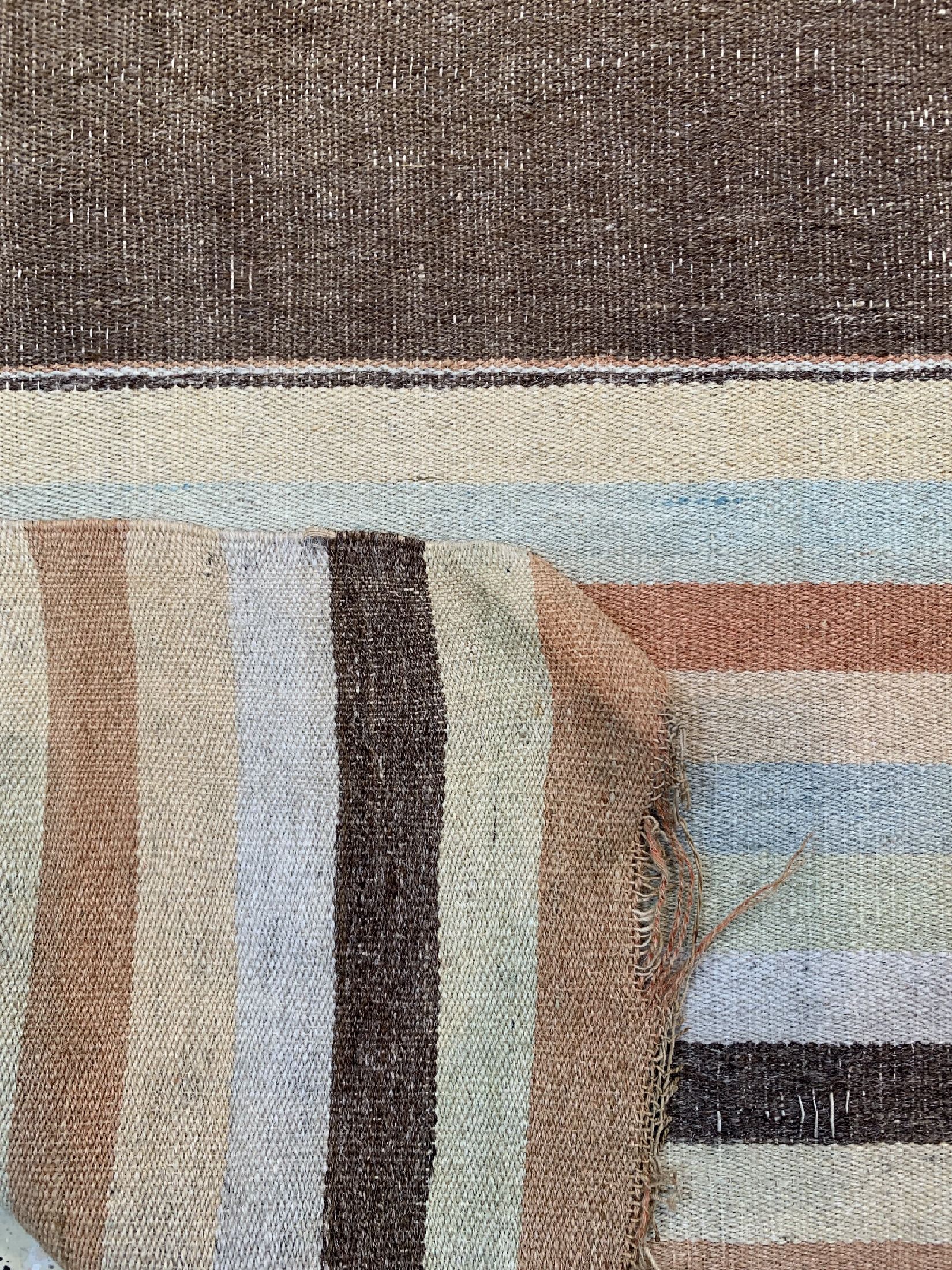 Detail e: Kelim alt, Mongolei, um 1900, Wolle auf Wolle, ca. 326 x 120 cm, EHZ: 3-4