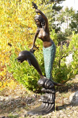 Image 26688208 - Meerjungfrau als Brunnenfigur