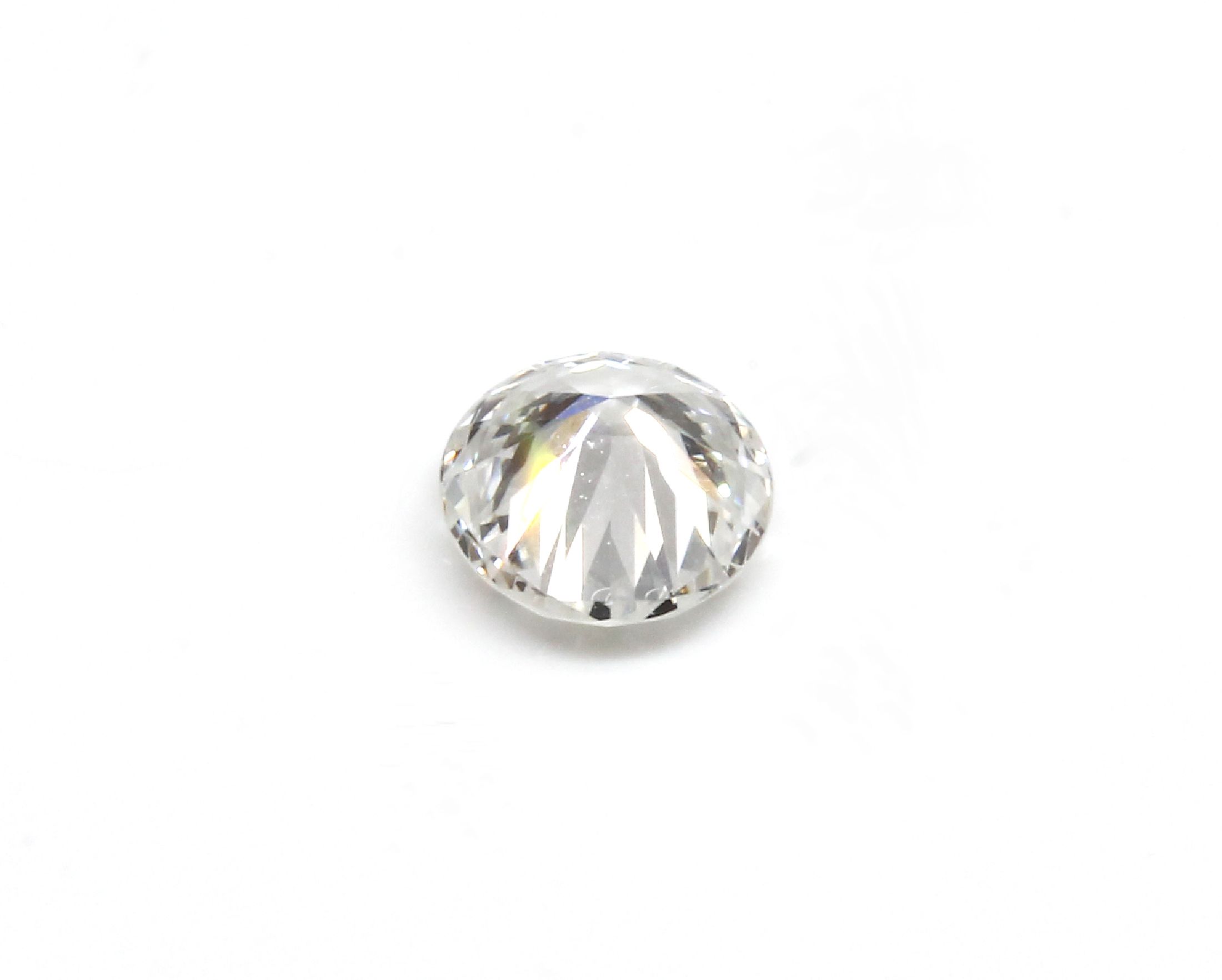 Detail b: Loser Brillant, ca. 0.43 ct Weiß/vs