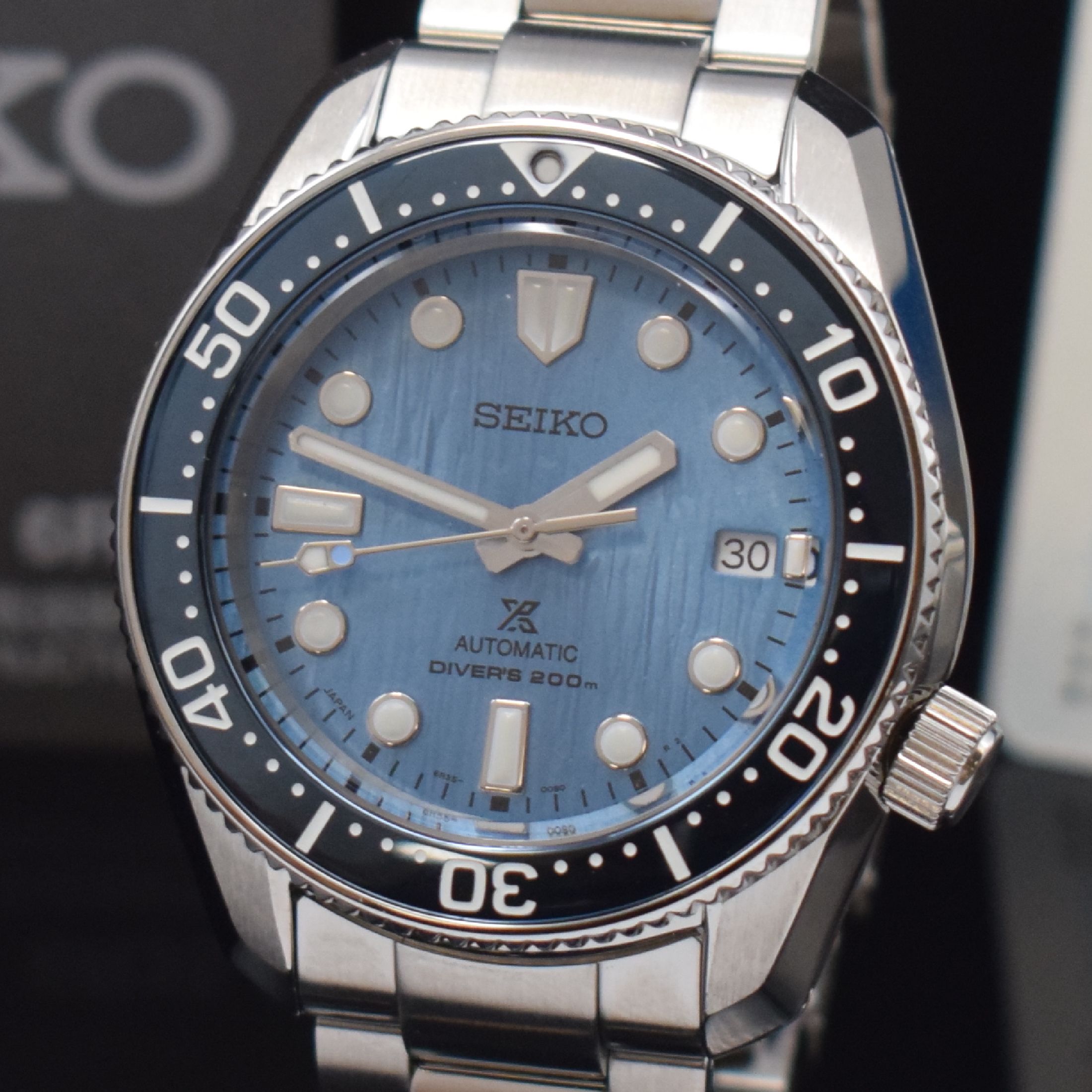 Detail a: SEIKO Herrenarmbanduhr Prospex Special Edition "Save the Ocean" Referenz SPB299J1, Automatik, Edelstahlgeh. inkl. orig. Gliederband m. ...