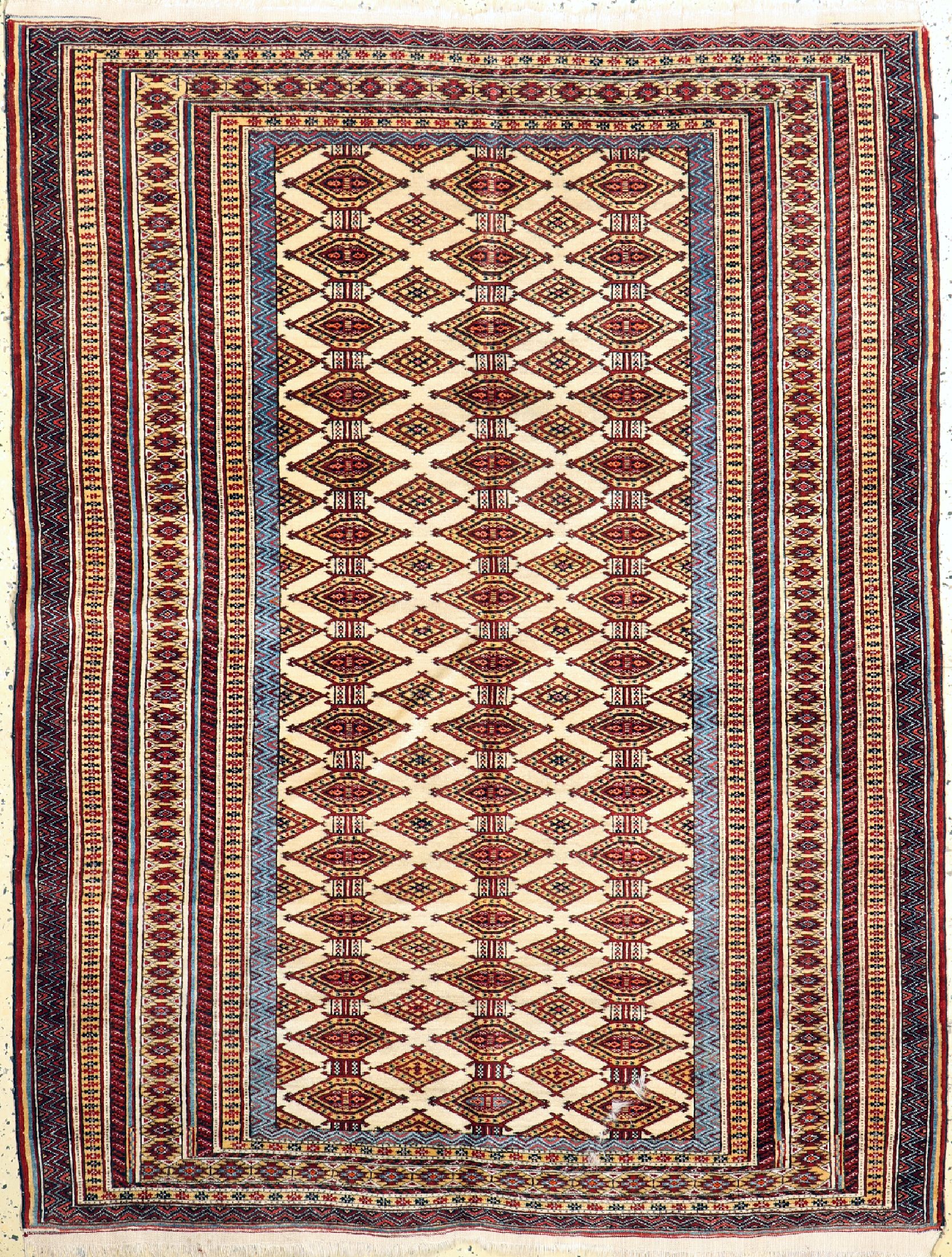 Torkmen fein, Persien, ca. 50 Jahre, Wolle auf Wolle, ca. 170 x 130 cm, EHZ: 2