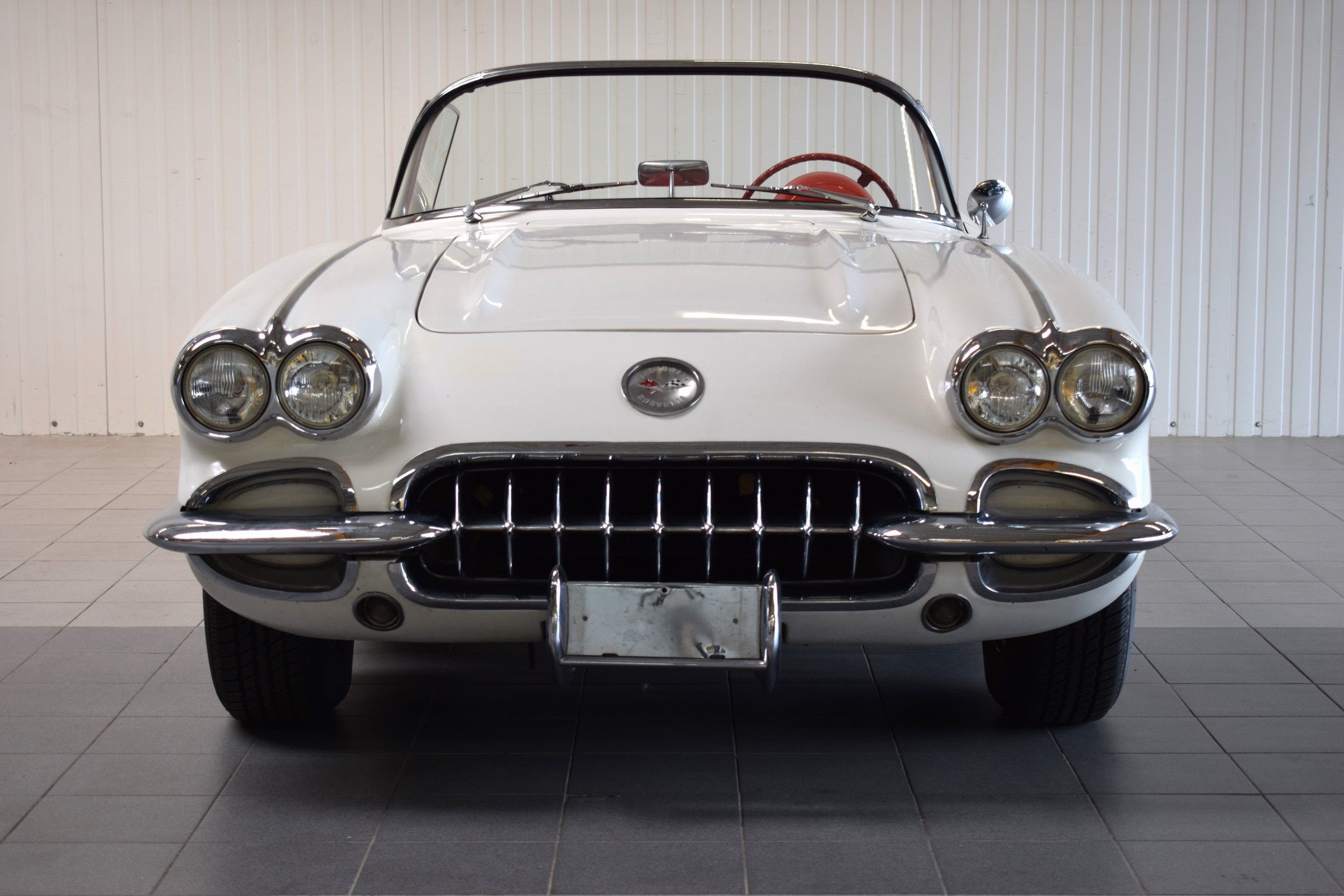 Detail a: Chevrolet Corvette C1, Fahrgestellnummer: J59S104921, EZ 07/1959, 1. Hand in Deutschland, Laufleistung 44.979 meilen abgelesen, HU 07/2024, ...