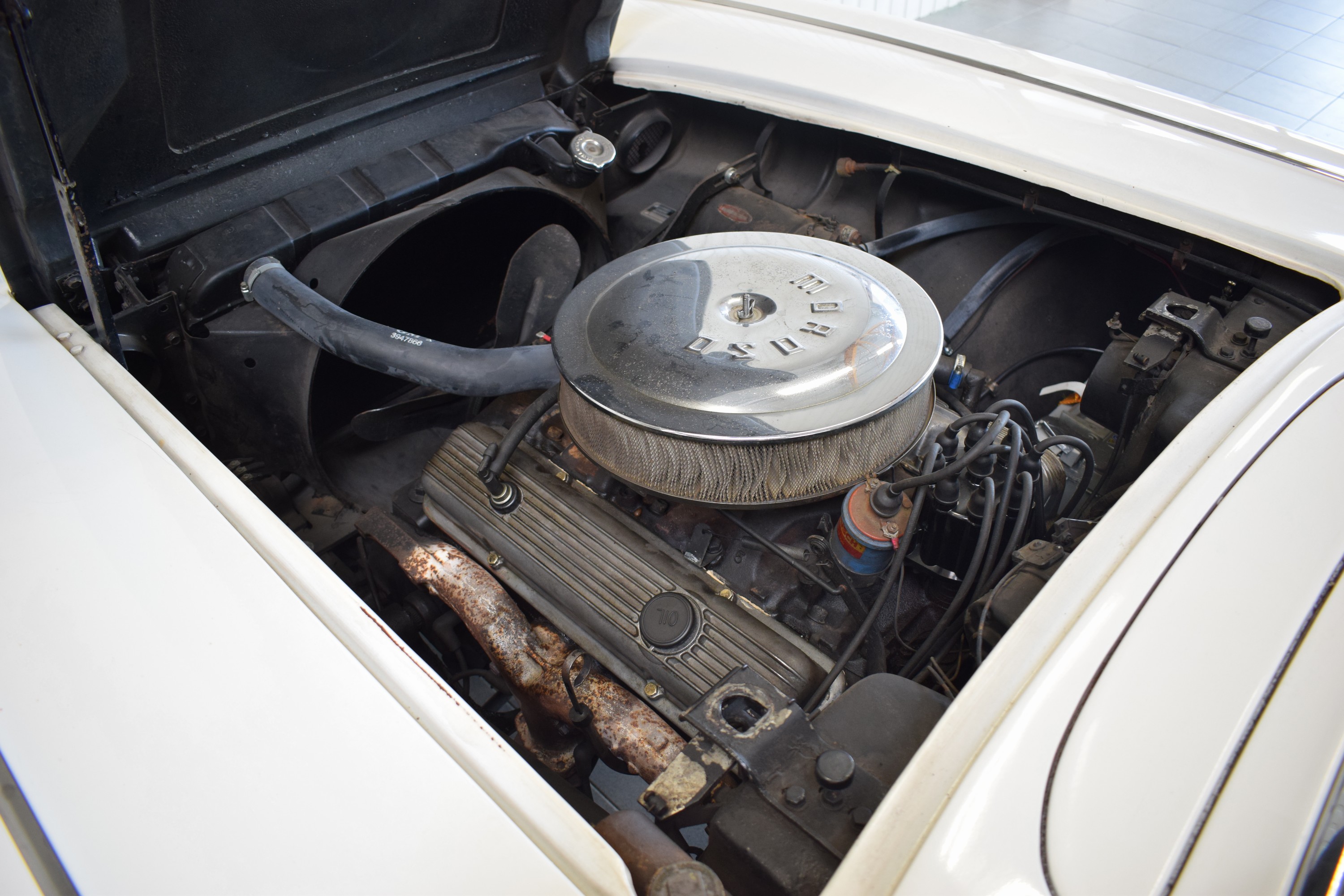 Detail k: Chevrolet Corvette C1, Fahrgestellnummer: J59S104921, EZ 07/1959, 1. Hand in Deutschland, Laufleistung 44.979 meilen abgelesen, HU 07/2024, ...