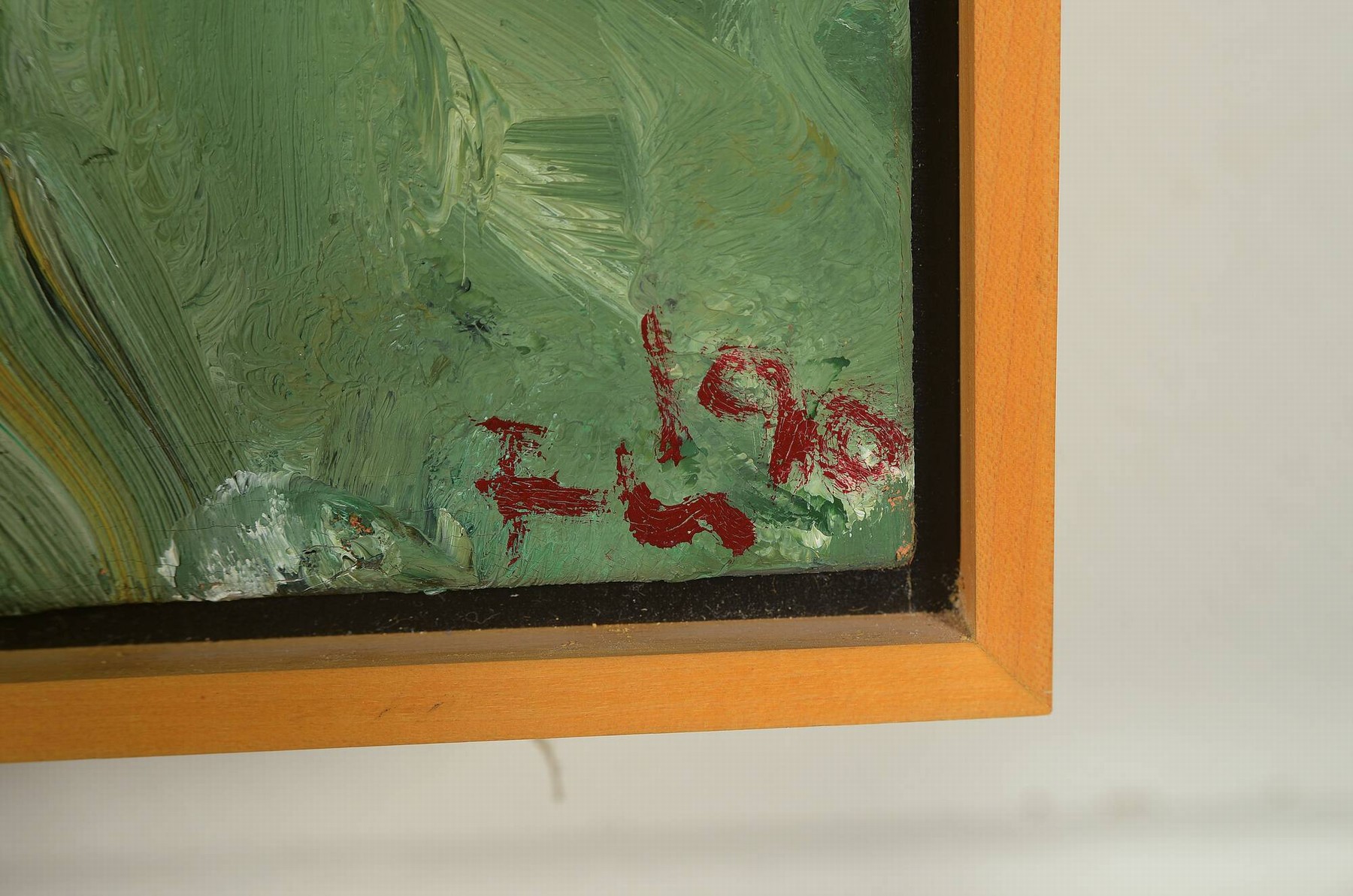 Detail a: Klaus Fußmann, geb. 1938 Velbert," Sonnenhut und Margeriten im Garten Gelting", handsign., Öl/Lwd, dat. 1990, 75,5x85 cm, Rahmen. Die ...
