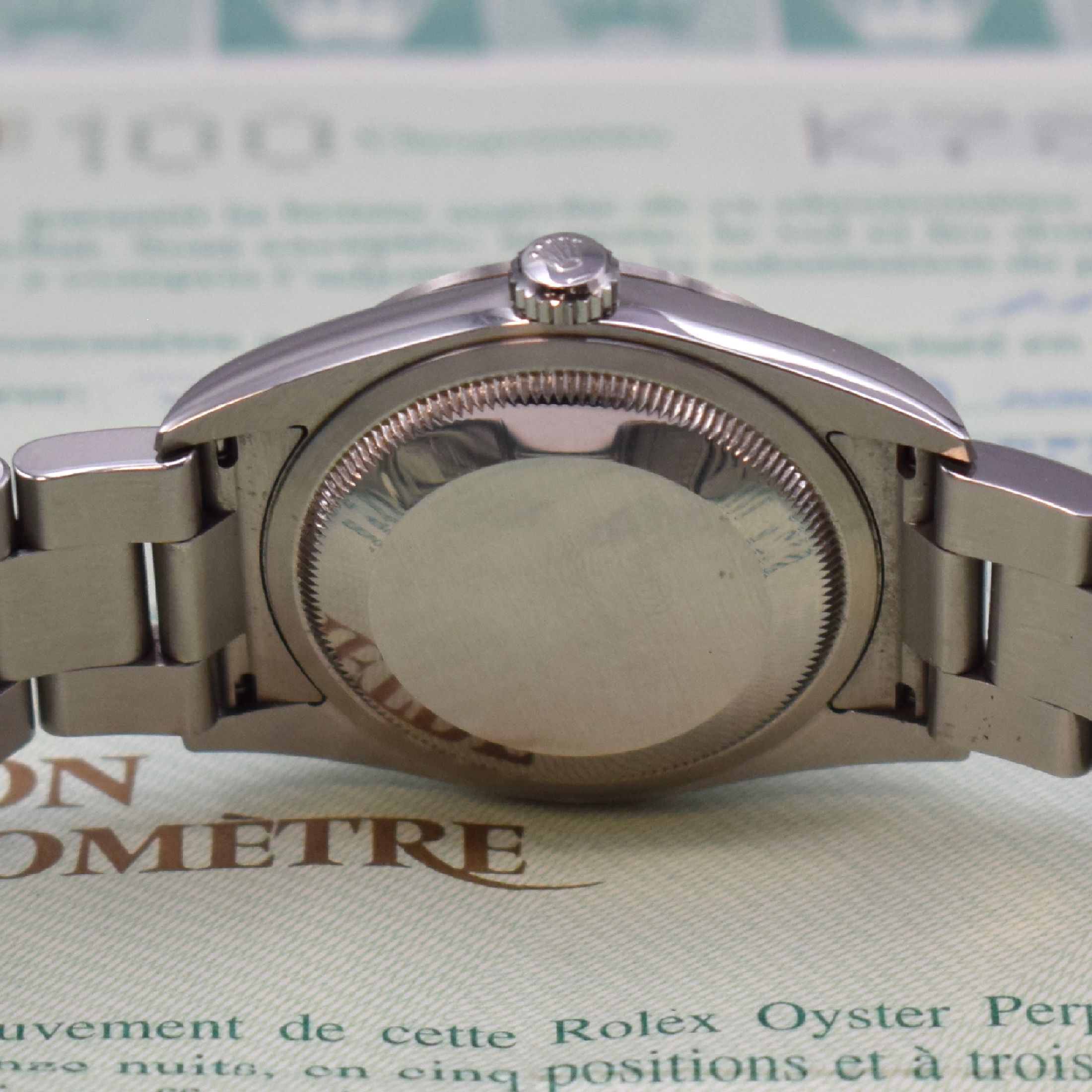 Detail d: ROLEX Herrenarmbanduhr Oyster Perpetual Explorer I Referenz 114270, Automatik, K-Serie, LC 100, Chronometer der Superlative in Edelstahl inkl. ...