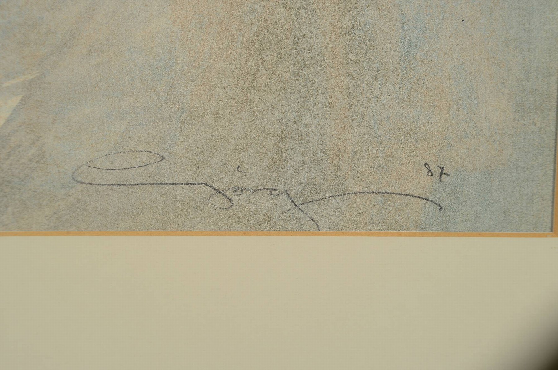 Detail c: Jürgen Görg, geb. 1951 Dembach, 3 Farblithographien, Figurengruppen, je handsigniert und datiert 1987 (Ed. 189/190), 1988 (Ed. e.a.) und 1998 (Ed. ...