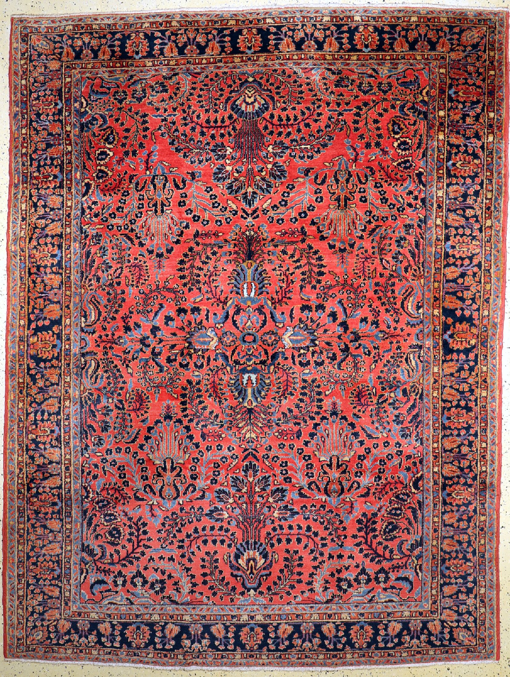 Us Re-Import Lilian antik, Persien, um 1900, Wolle auf Baumwolle, ca. 323 x 245 cm, EHZ: 2