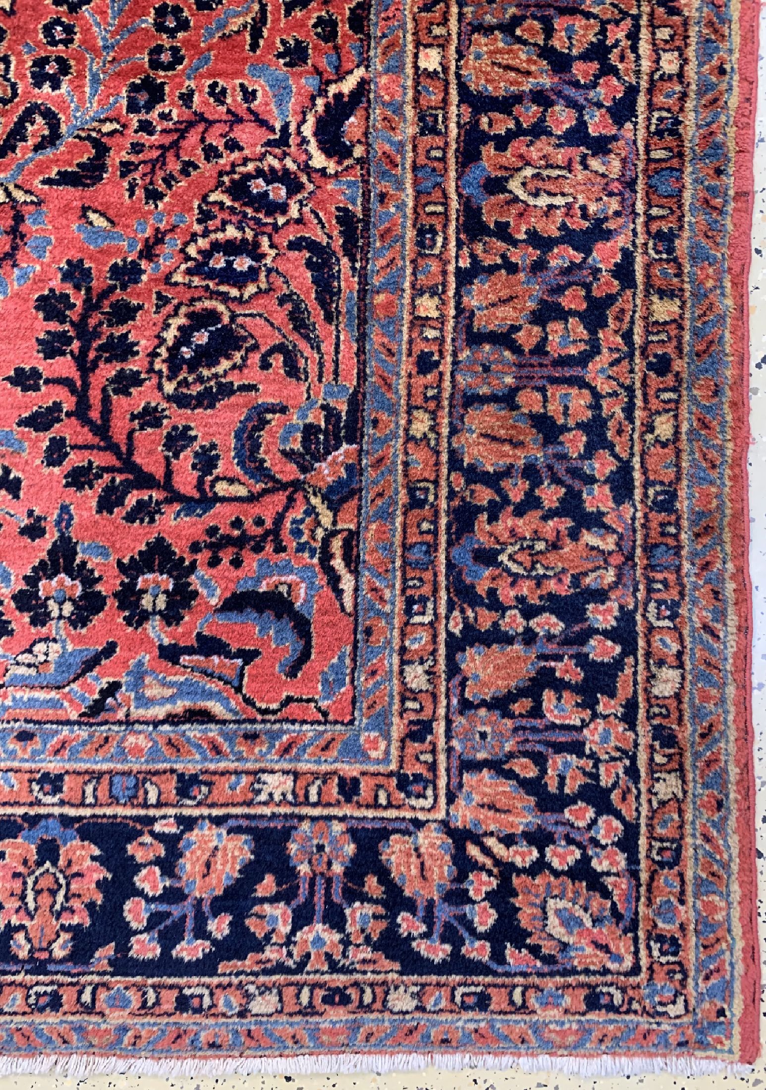 Detail a: Us Re-Import Lilian antik, Persien, um 1900, Wolle auf Baumwolle, ca. 323 x 245 cm, EHZ: 2