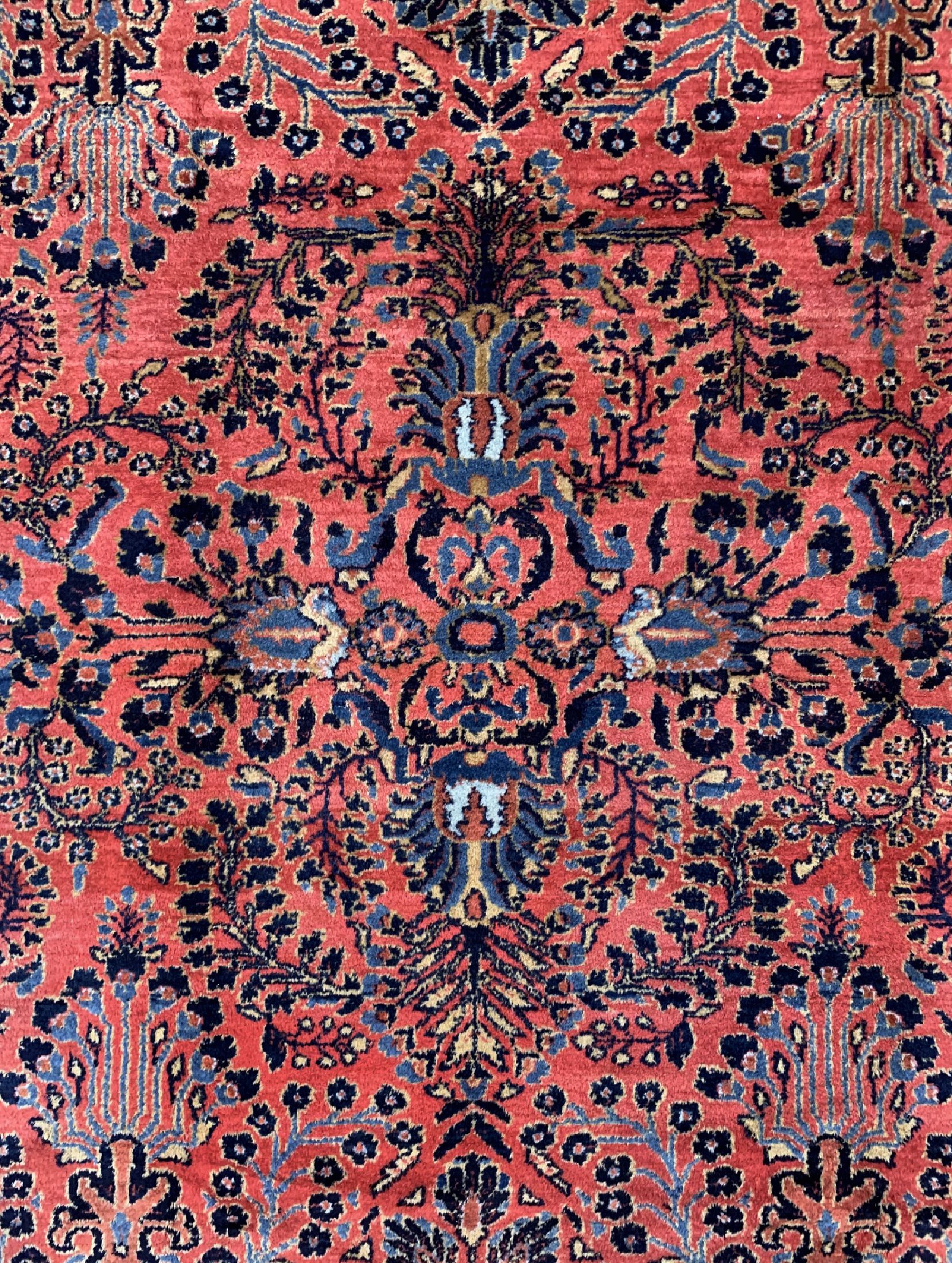 Detail c: Us Re-Import Lilian antik, Persien, um 1900, Wolle auf Baumwolle, ca. 323 x 245 cm, EHZ: 2