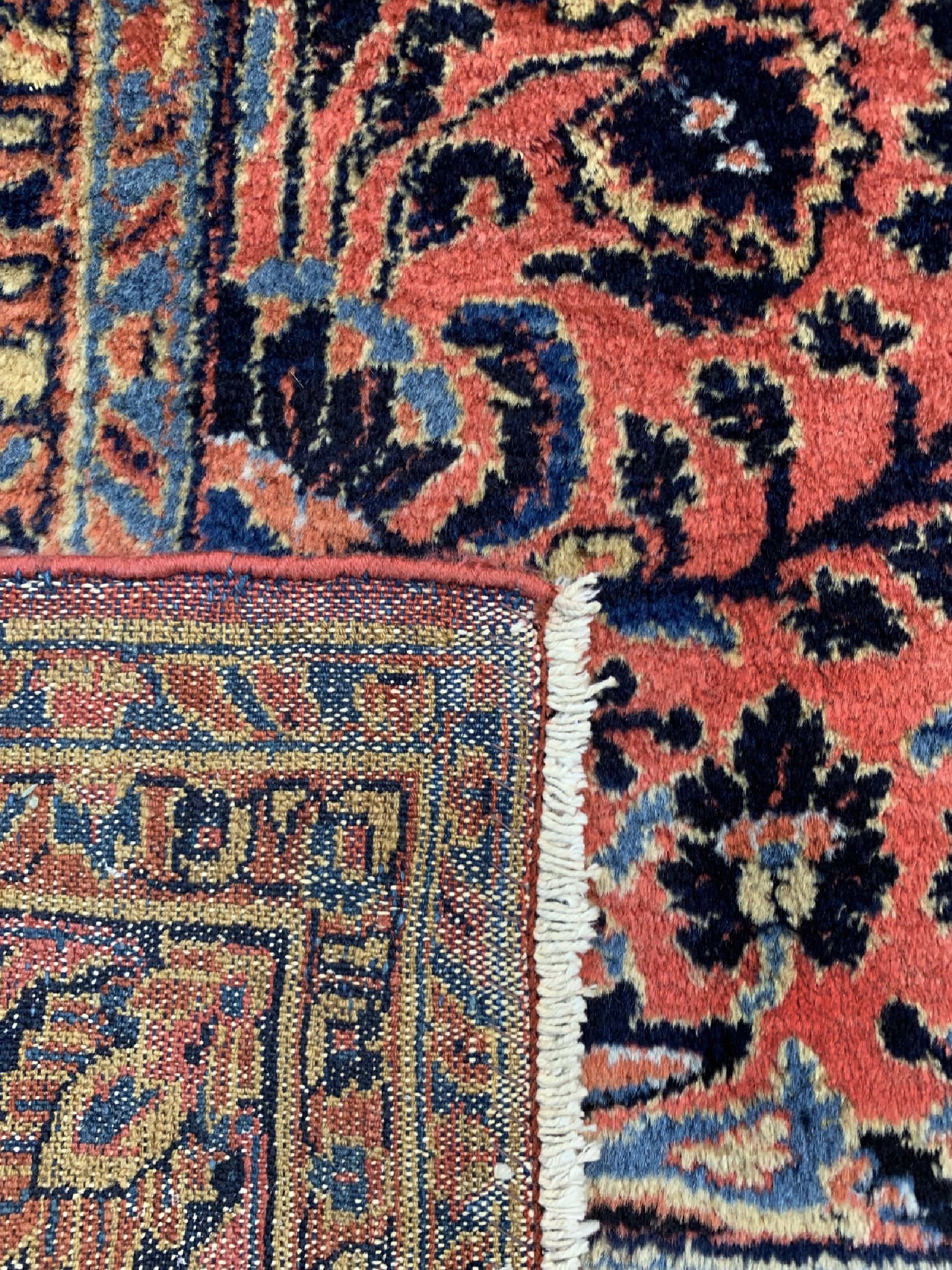 Detail d: Us Re-Import Lilian antik, Persien, um 1900, Wolle auf Baumwolle, ca. 323 x 245 cm, EHZ: 2