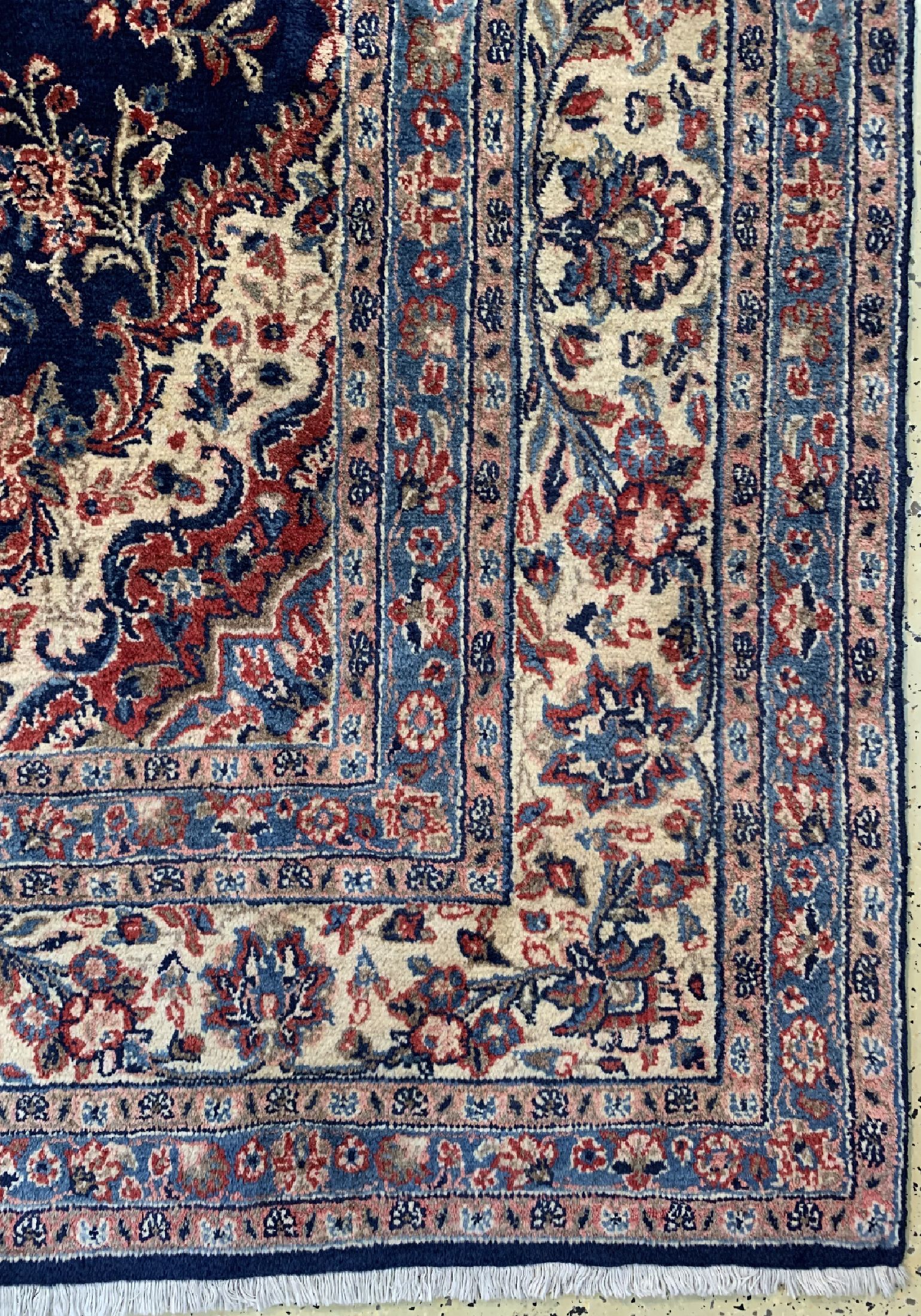 Detail a: Ekbatan alt, Persien, um 1960, Wolle auf Baumwolle, ca. 375 x 273 cm, EHZ: 1-2