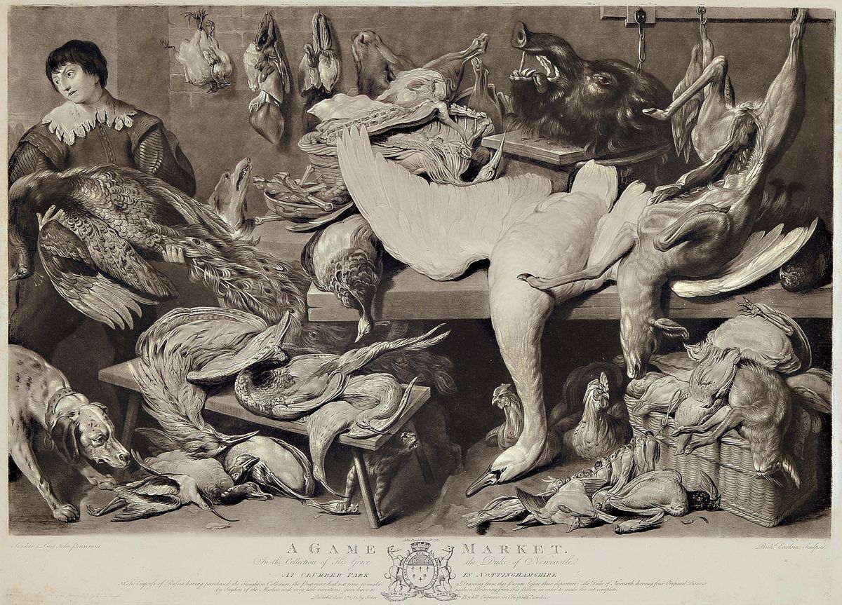 Richard Earlom (1743-1822): 4 Radierungen des 19./20.Jh., ein Paar Blumenstücke "A Flower Piece" nach Jan van Huysum (1682-1749), " A ...