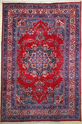 Image 26694494 - Sabsewar, Persia, approx. 50 years, wool on cotton, approx. 295 x 195 cm, condition: 2. Rugs, Carpets & Flatweaves