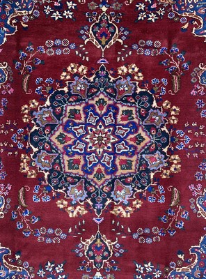 26694494b - Sabsewar, Persia, approx. 50 years, wool on cotton, approx. 295 x 195 cm, condition: 2. Rugs, Carpets & Flatweaves