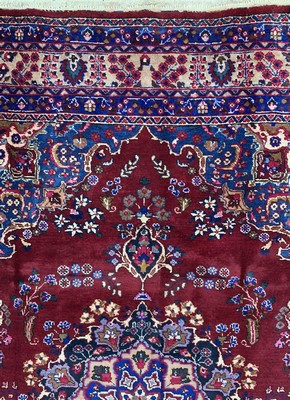26694494c - Sabsewar, Persia, approx. 50 years, wool on cotton, approx. 295 x 195 cm, condition: 2. Rugs, Carpets & Flatweaves